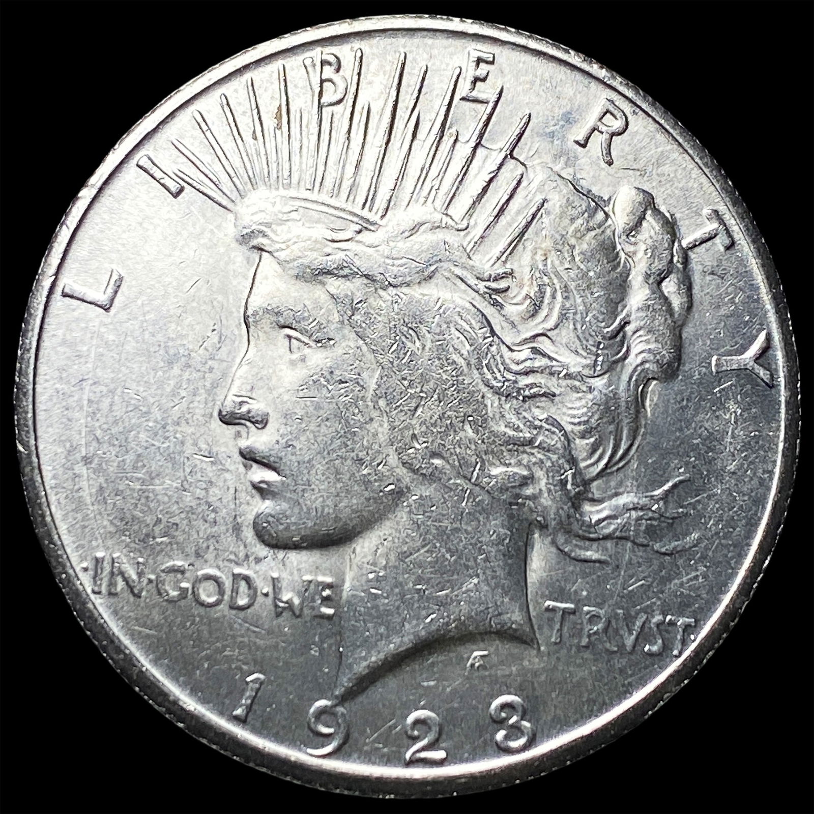 1923 Silver Peace Dollar UNCIRCULATED: 1923 Silver Peace Dollar UNCIRCULATED