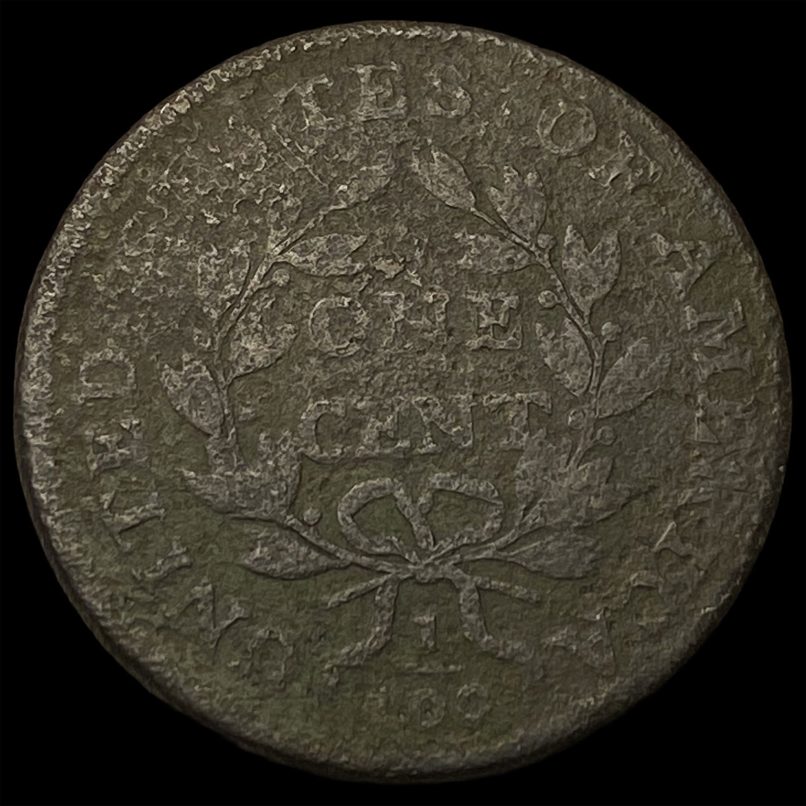 1798 Draped Bust Large Cent NICELY CIRCULATED - 2