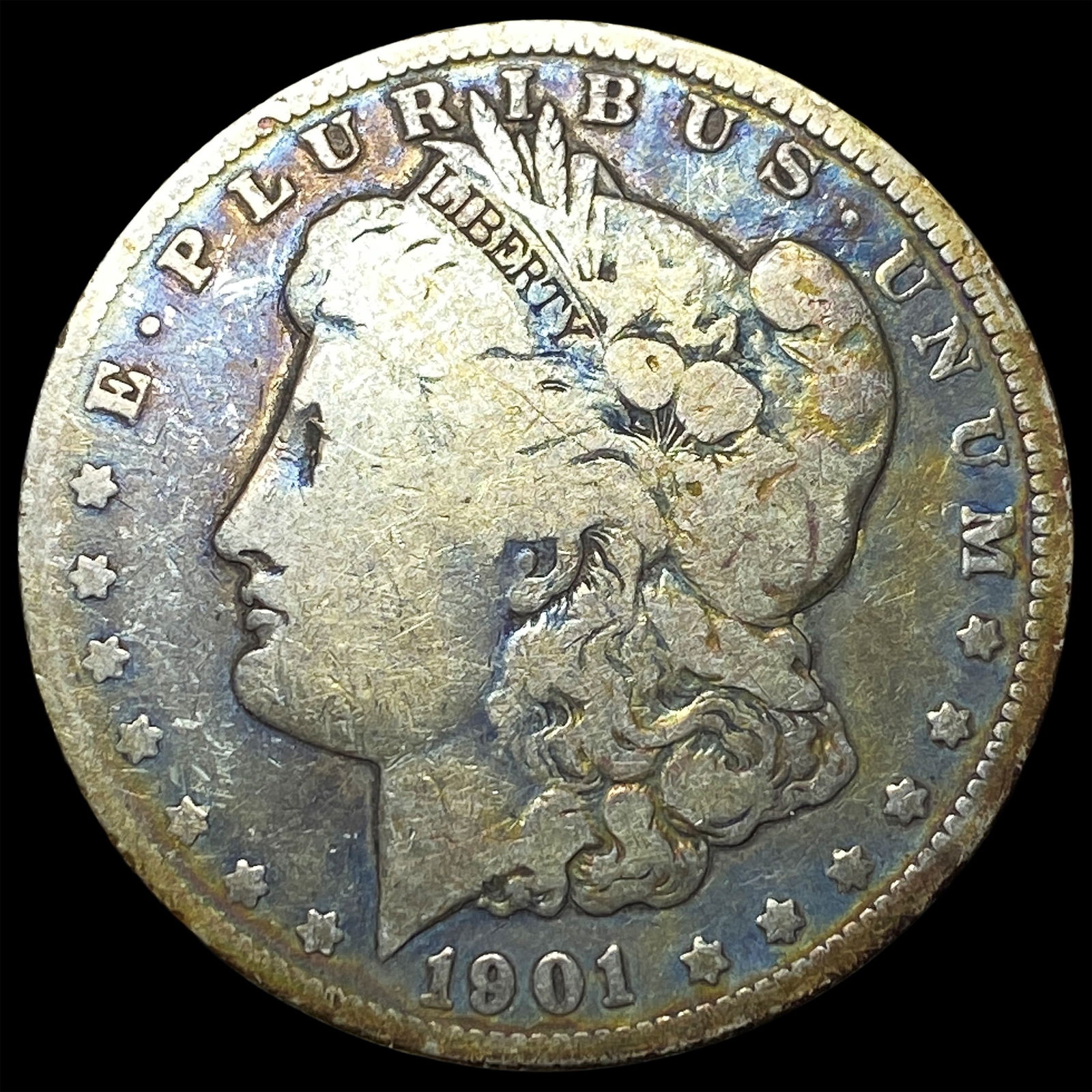 1901-O Silver Morgan Dollar NICELY CIRCULATED: 1901-O Silver Morgan Dollar NICELY CIRCULATED