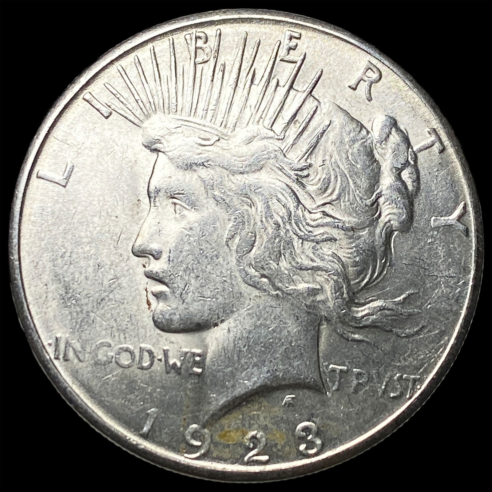 1923-S Silver Peace Dollar UNCIRCULATED: 1923-S Silver Peace Dollar UNCIRCULATED