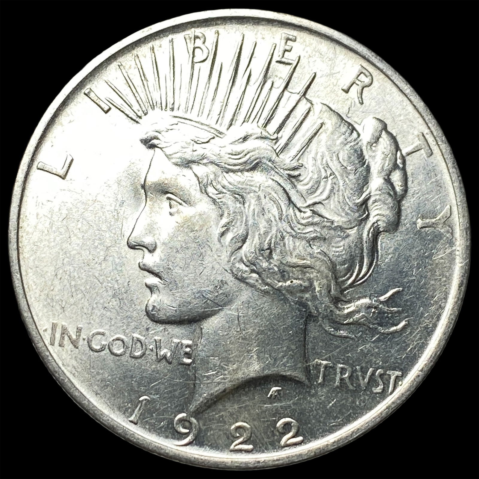 1922 Silver Peace Dollar UNCIRCULATED: 1922 Silver Peace Dollar UNCIRCULATED