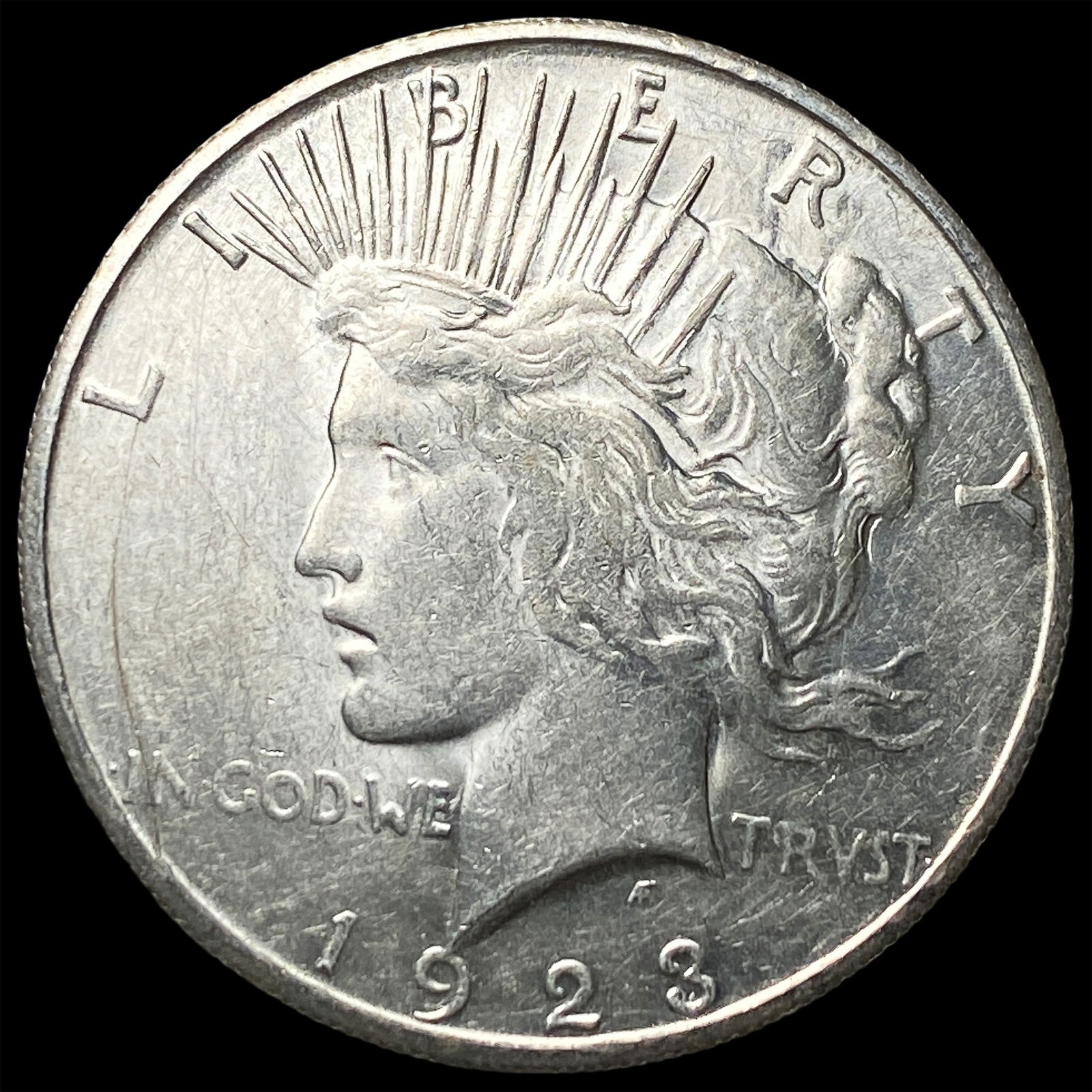 1923 Silver Peace Dollar UNCIRCULATED: 1923 Silver Peace Dollar UNCIRCULATED