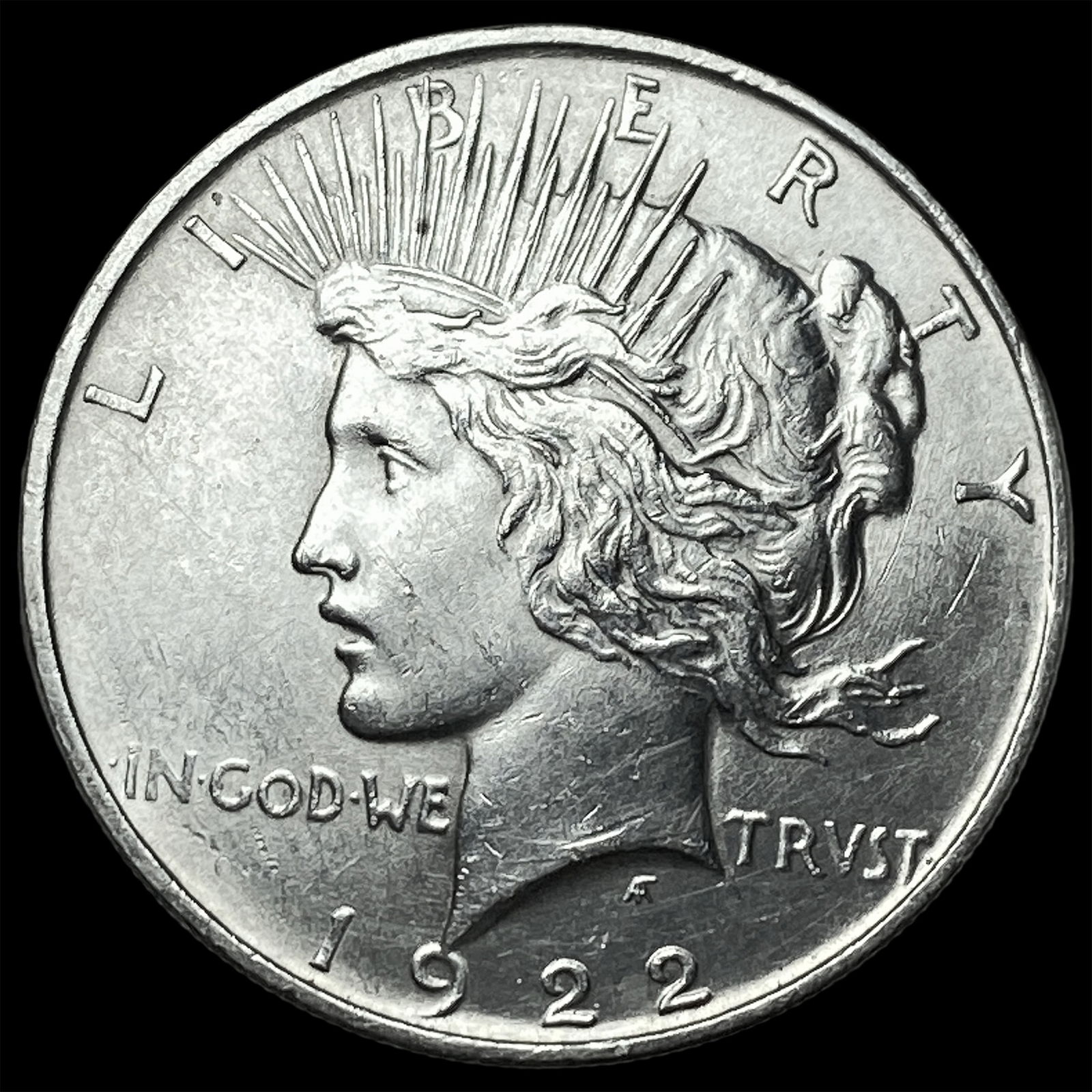 1922 Silver Peace Dollar UNCIRCULATED: 1922 Silver Peace Dollar UNCIRCULATED