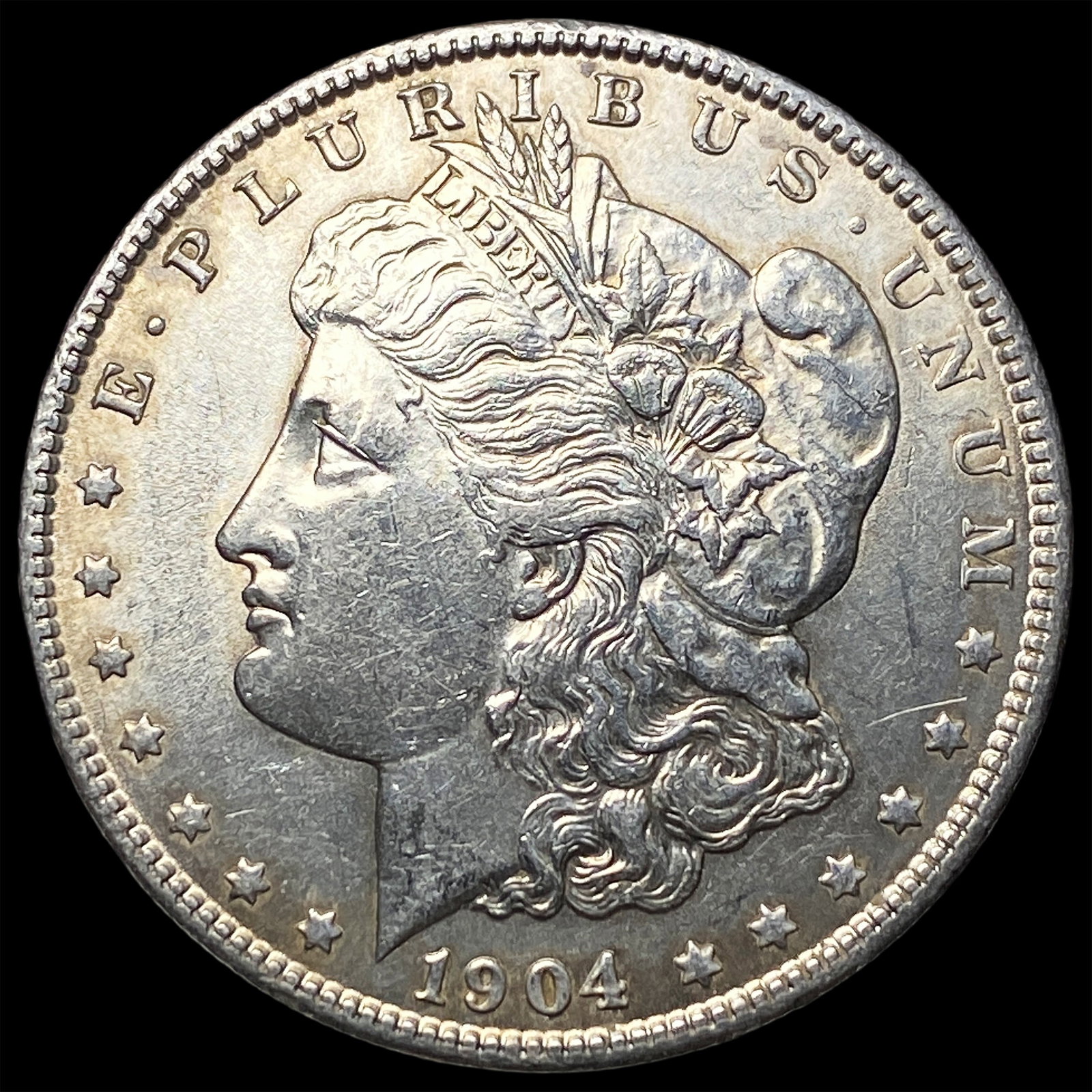 1904 Morgan Silver Dollar UNCIRCULATED: 1904 Morgan Silver Dollar UNCIRCULATED
