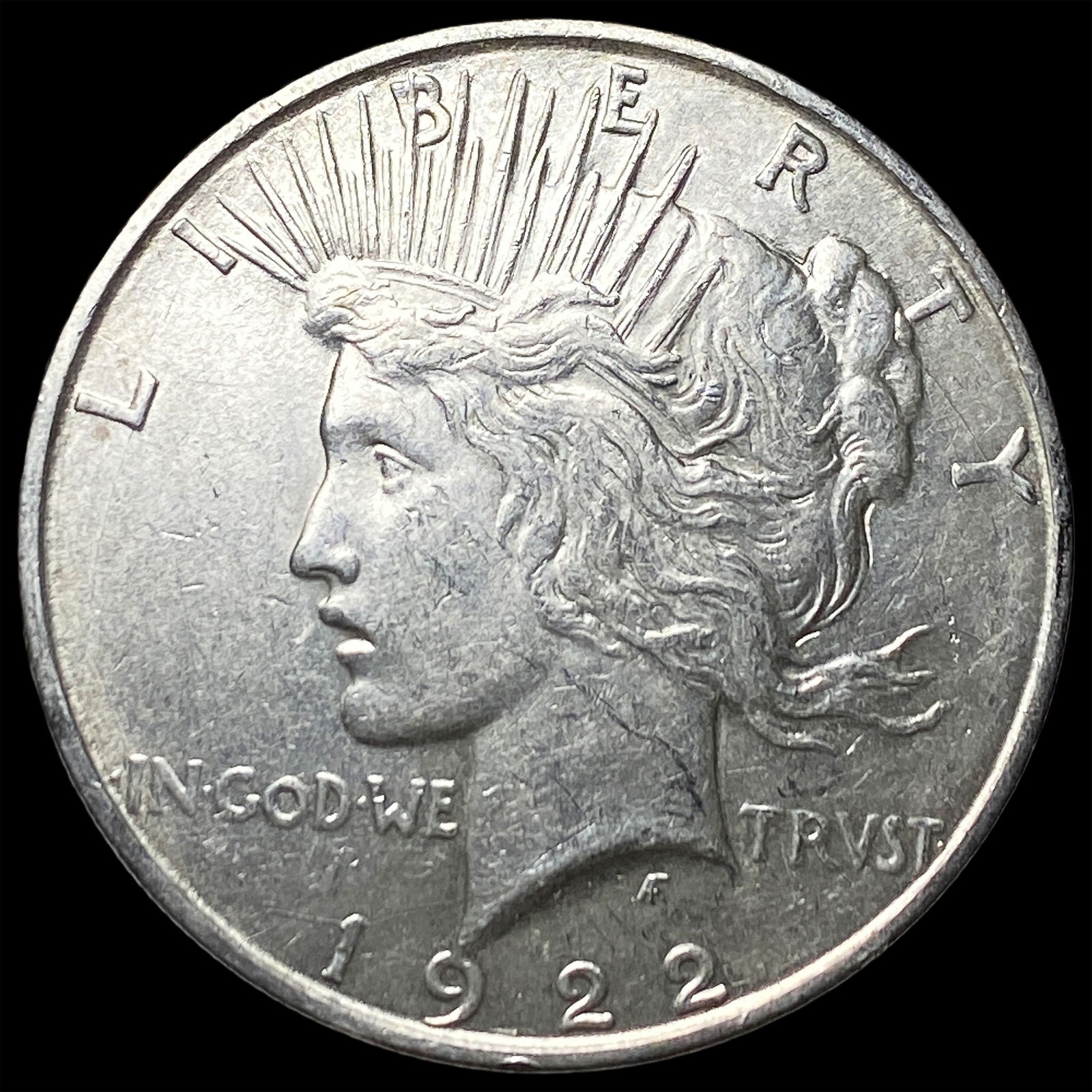 1922 Silver Peace Dollar UNCIRCULATED: 1922 Silver Peace Dollar UNCIRCULATED