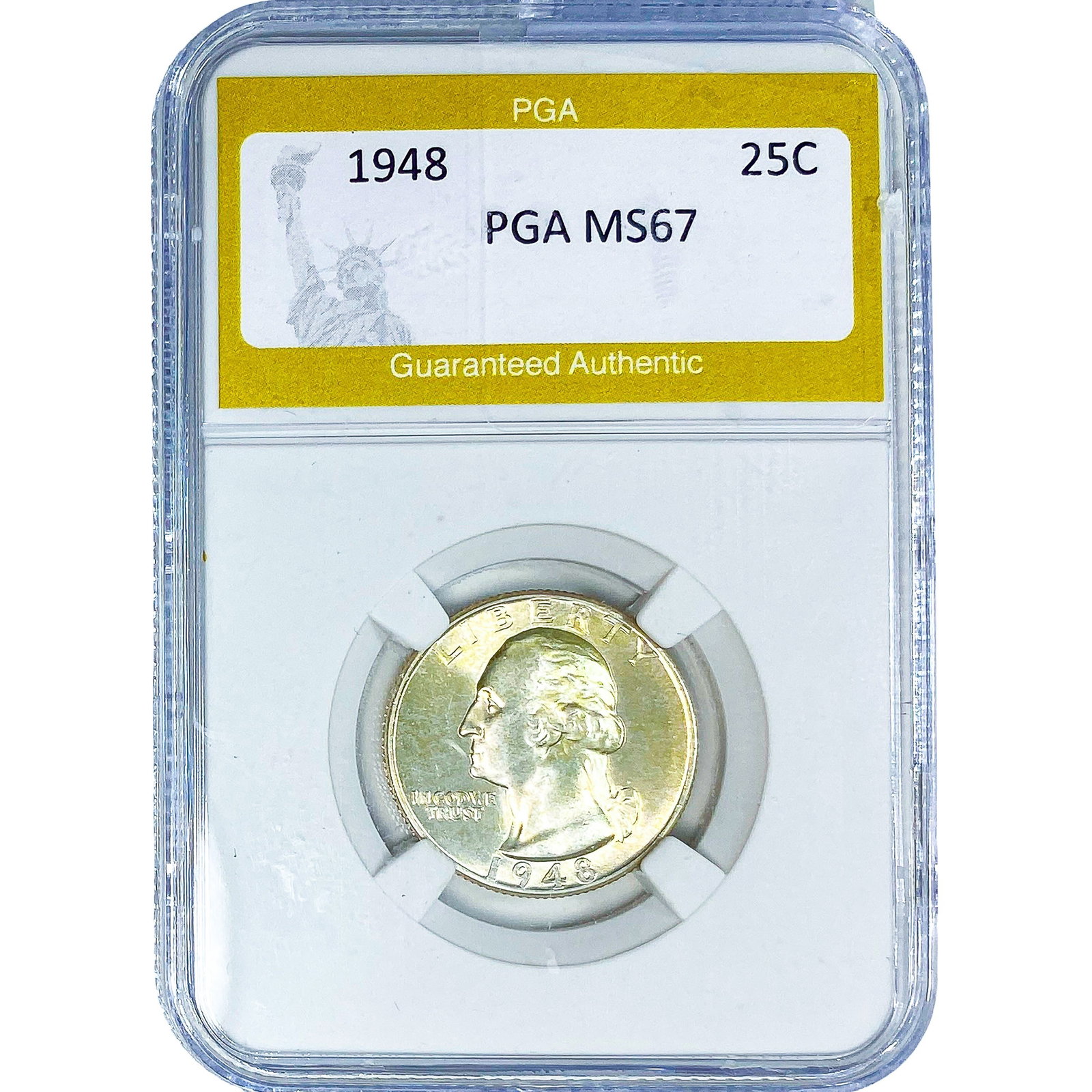 1948 Washington Silver Quarter PGA MS67 (1 of 2)
