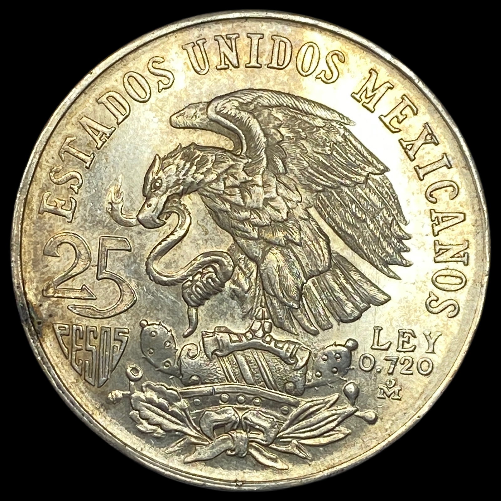 1986 Mo Mexico 25 Pesos Olympics UNCIRCULATED: 1986 Mo Mexico 25 Pesos Olympics UNCIRCULATED