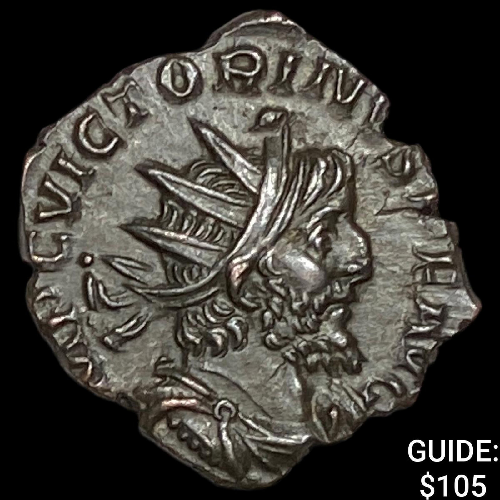 Romano-Gallic Victorinus 269-271 BI Dbl Denarius CHOICE AU (1 of 2)