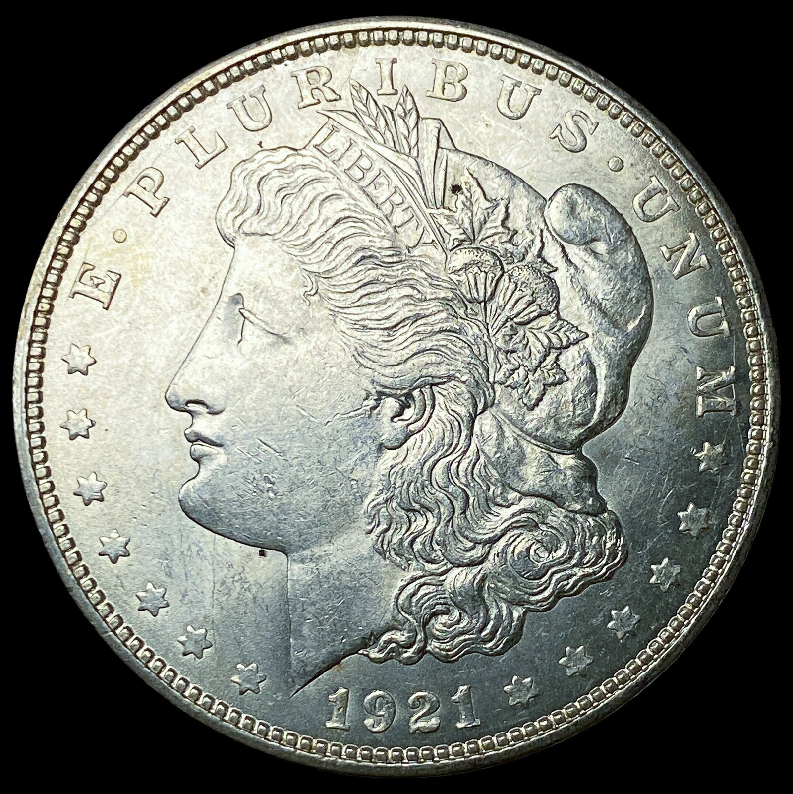 1921-D Morgan Silver Dollar UNCIRCULATED: 1921-D Morgan Silver Dollar UNCIRCULATED