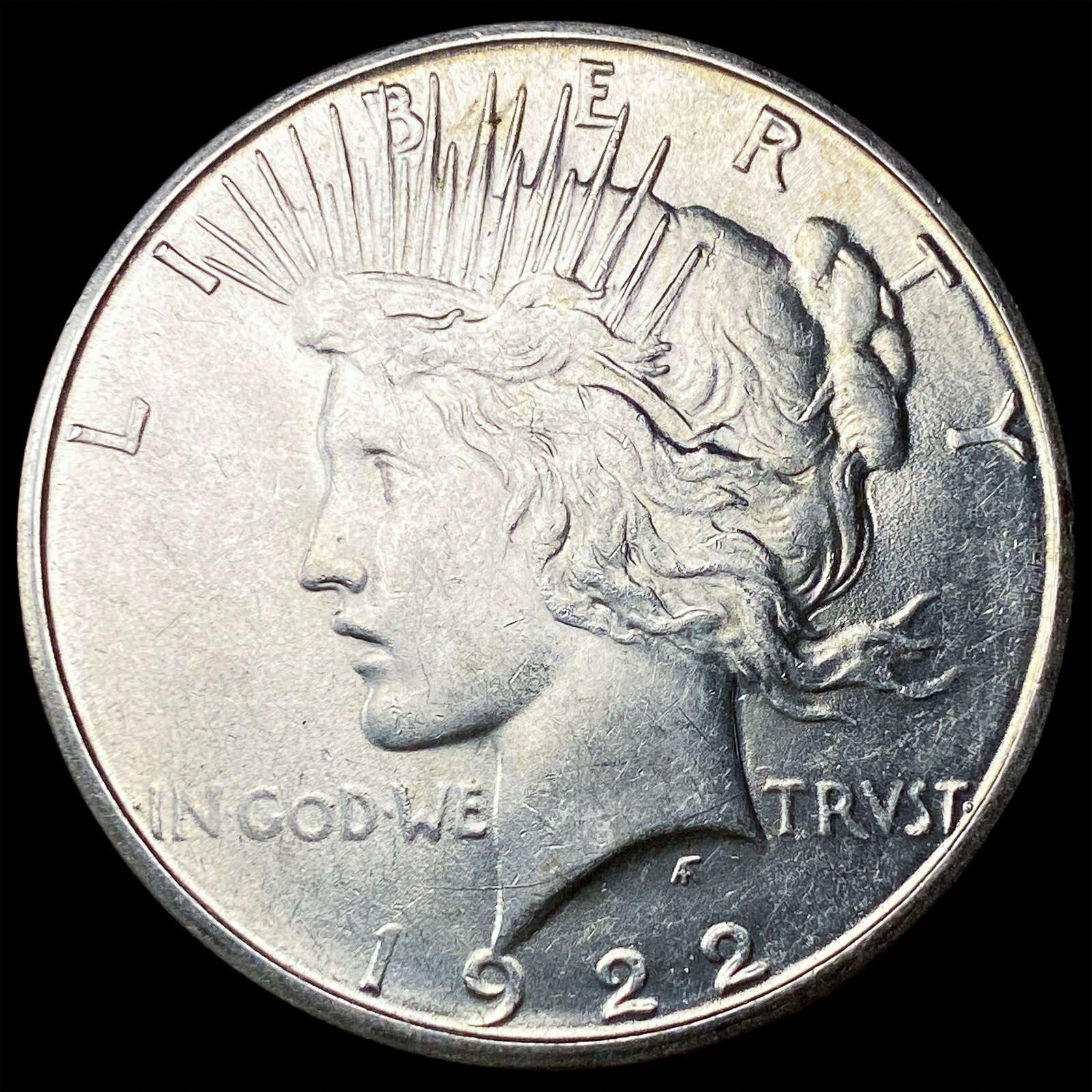 1922-S Silver Peace Dollar UNCIRCULATED (1 of 2)