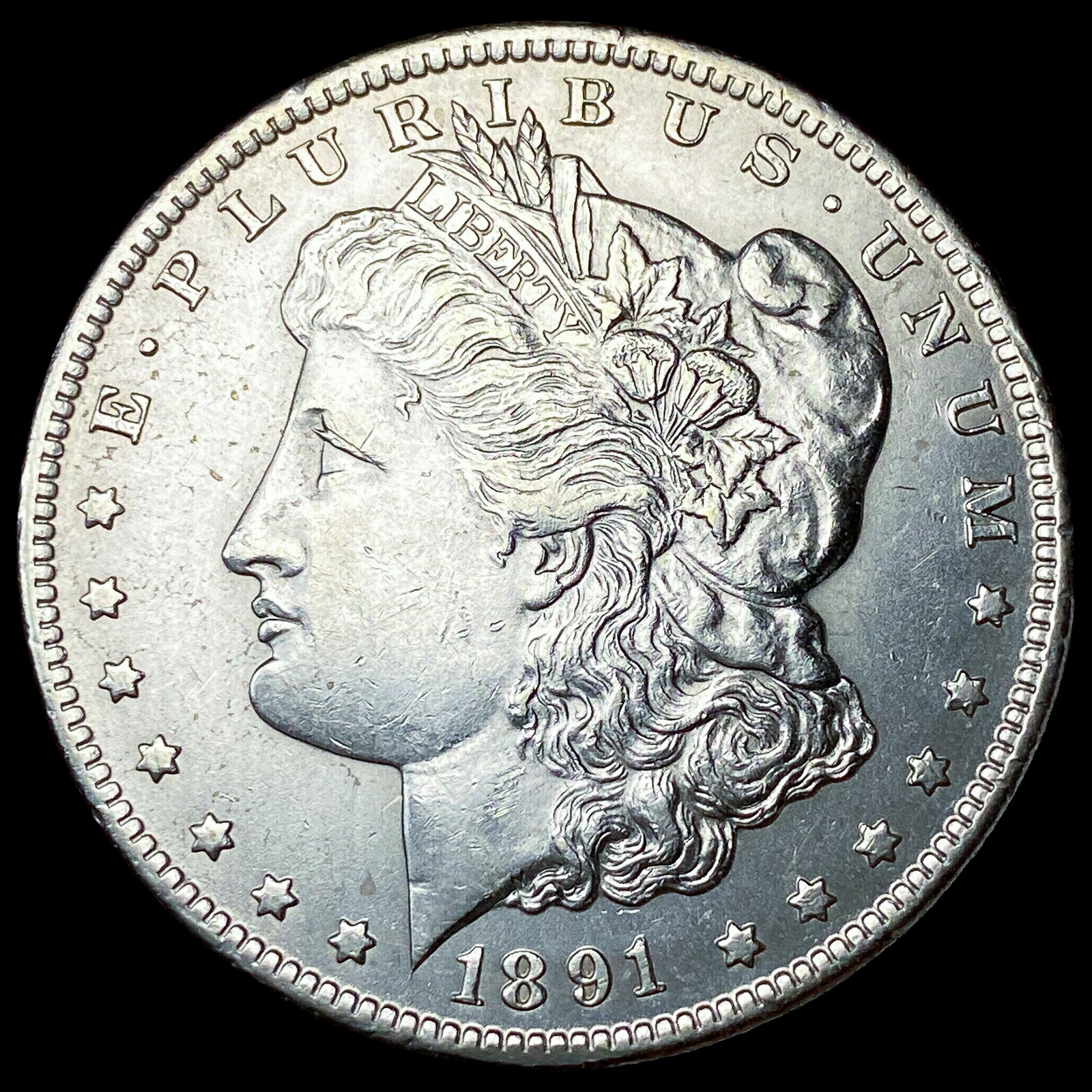 1891-CC Silver Morgan Dollar UNCIRCULATED (1 of 2)