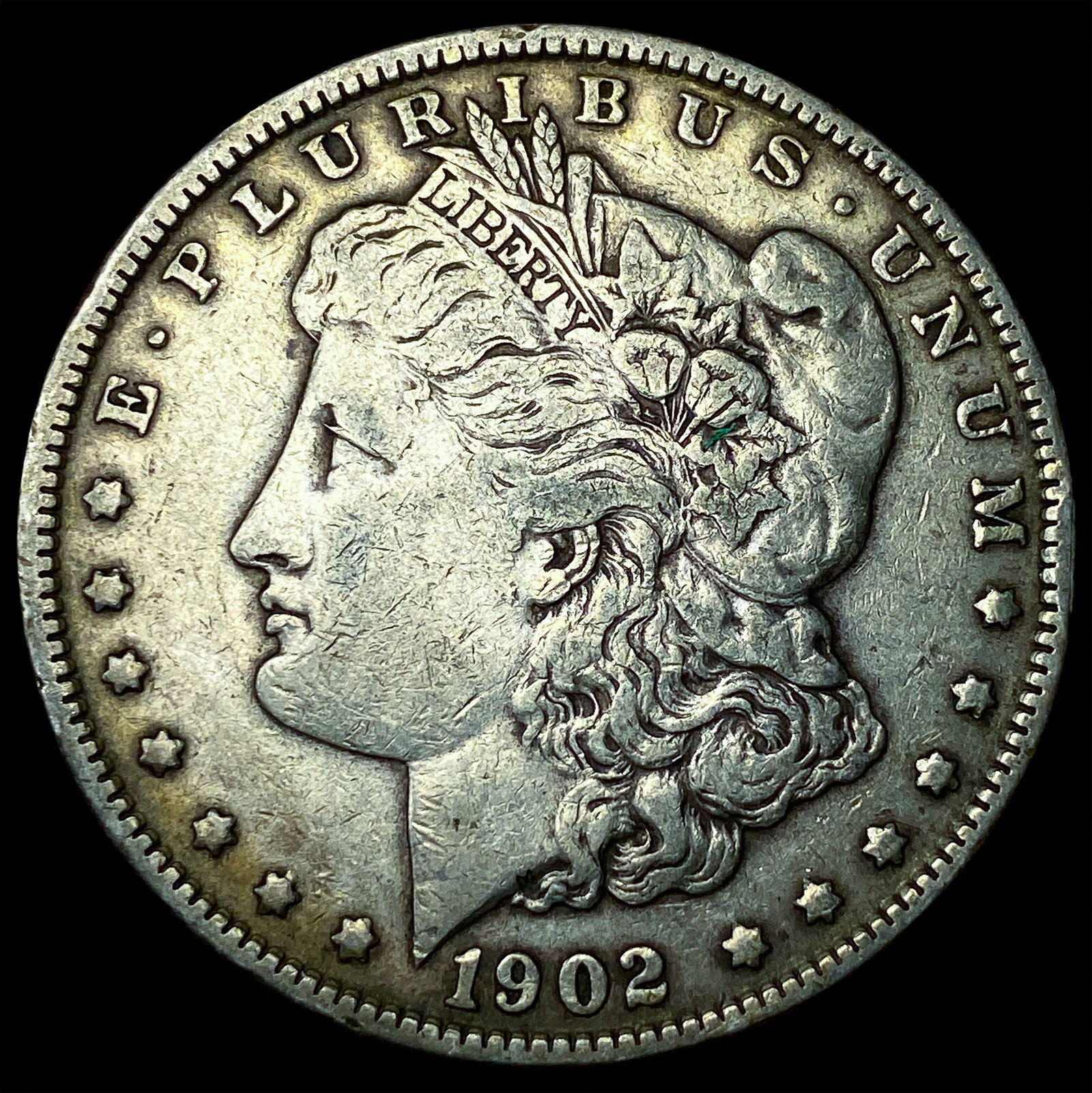 1902 Morgan Silver Dollar NEARLY UNCIRCULATED: 1902 Morgan Silver Dollar NEARLY UNCIRCULATED
