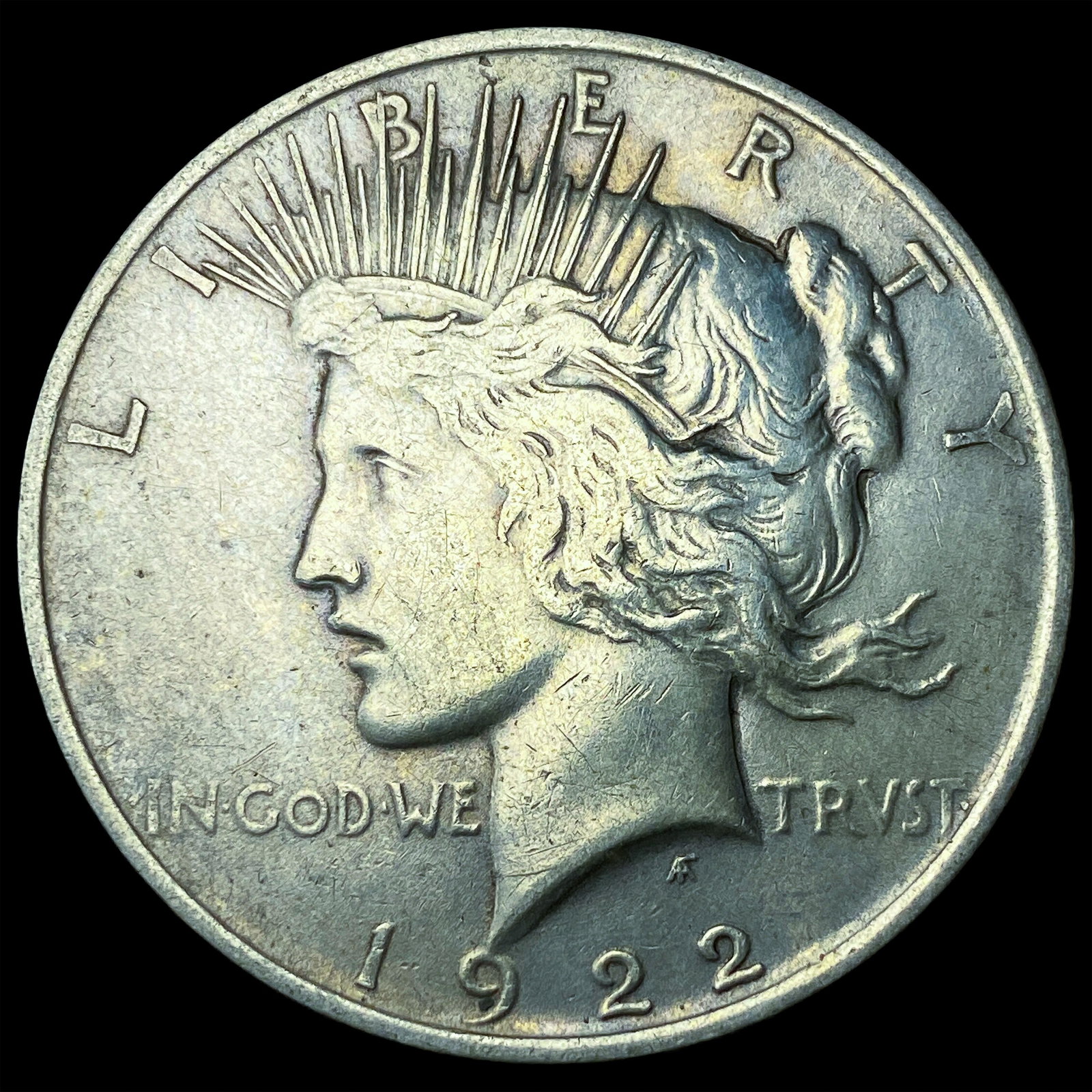 1922 Silver Peace Dollar CLOSELY UNCIRCULATED: 1922 Silver Peace Dollar CLOSELY UNCIRCULATED