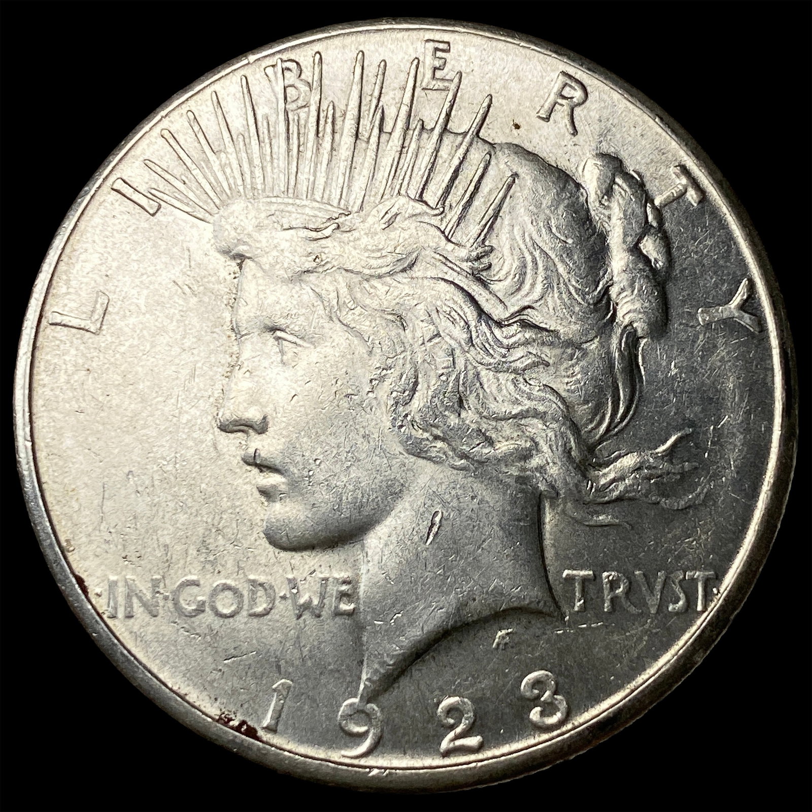 1923-S Silver Peace Dollar UNCIRCULATED (1 of 2)