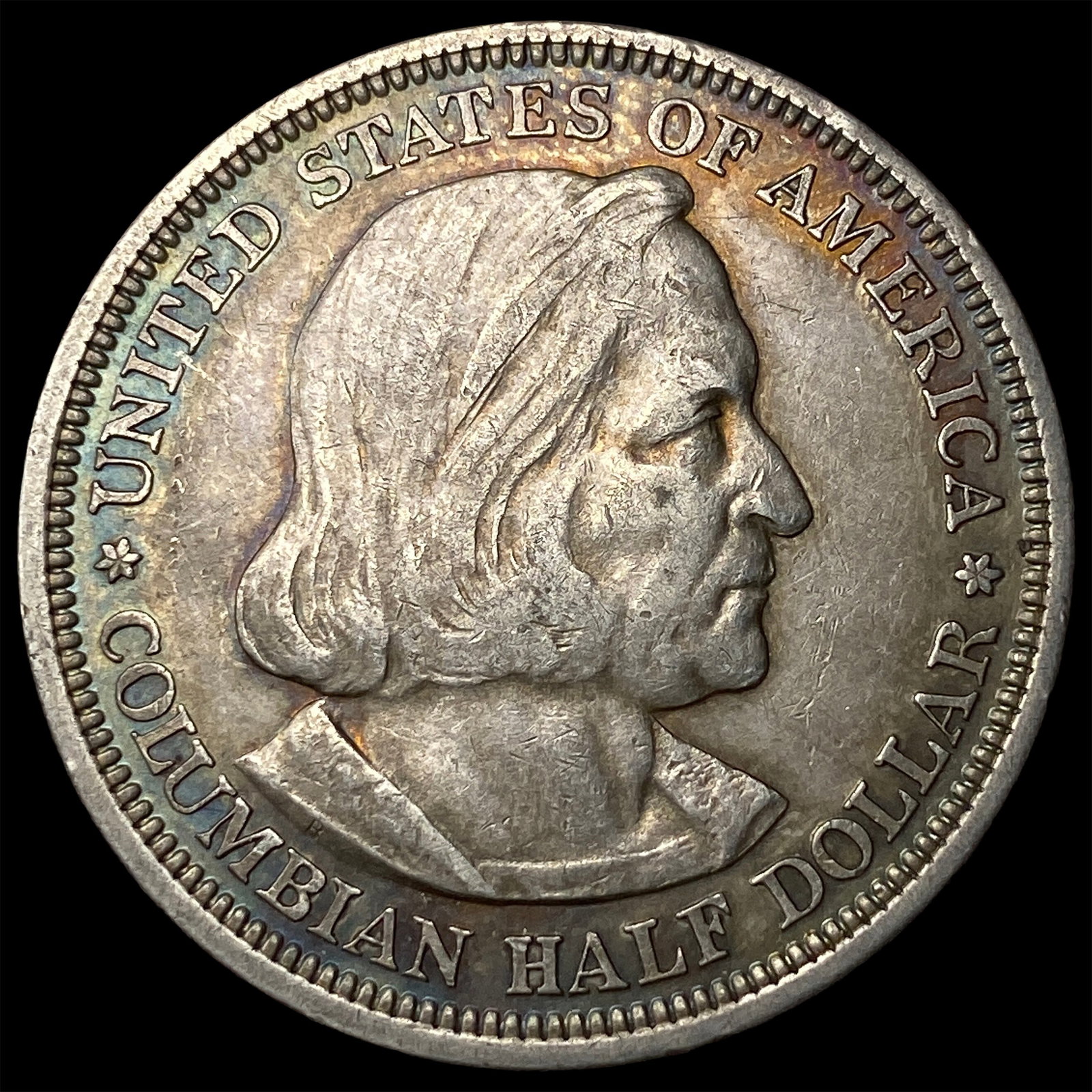 1893 Silver Columbian Expo Half Dollar CLOSELY UNCIRCULATED (1 of 2)