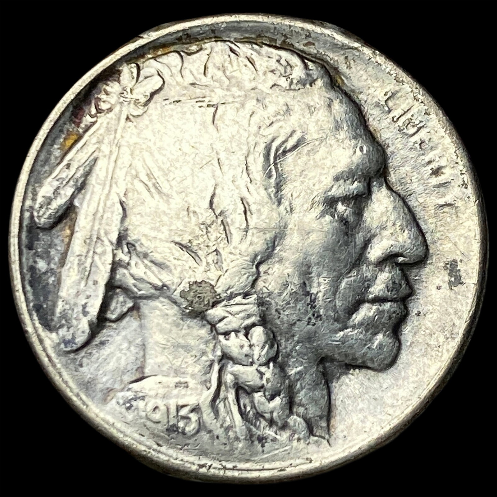 1913-S Type 1 Buffalo Nickel HIGH GRADE (1 of 2)