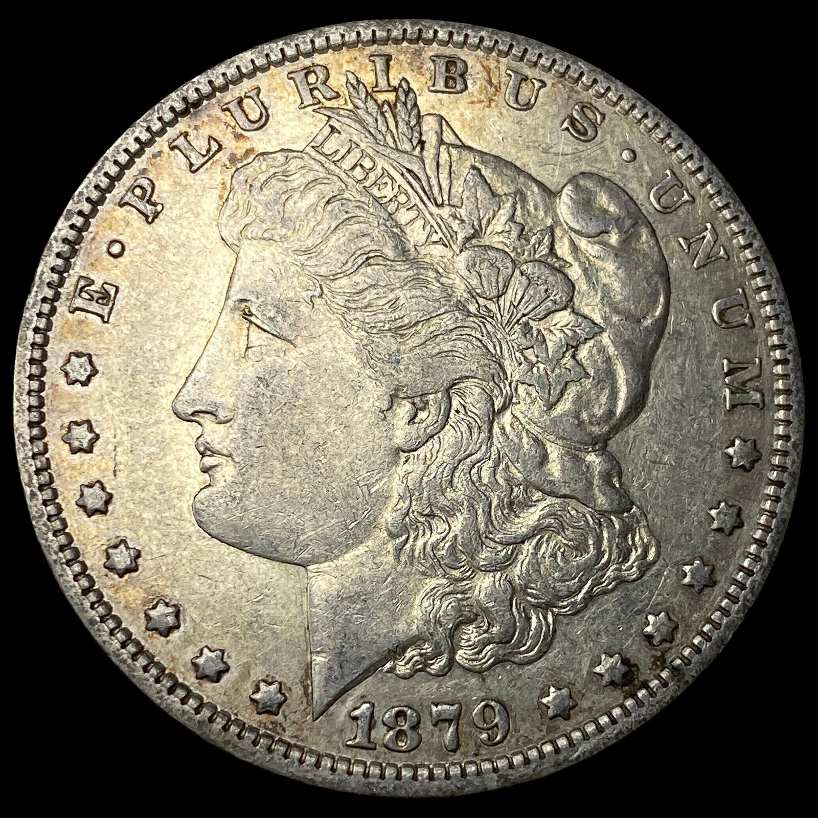 1879-O Silver Morgan Dollar NEARLY UNCIRCULATED (1 of 2)