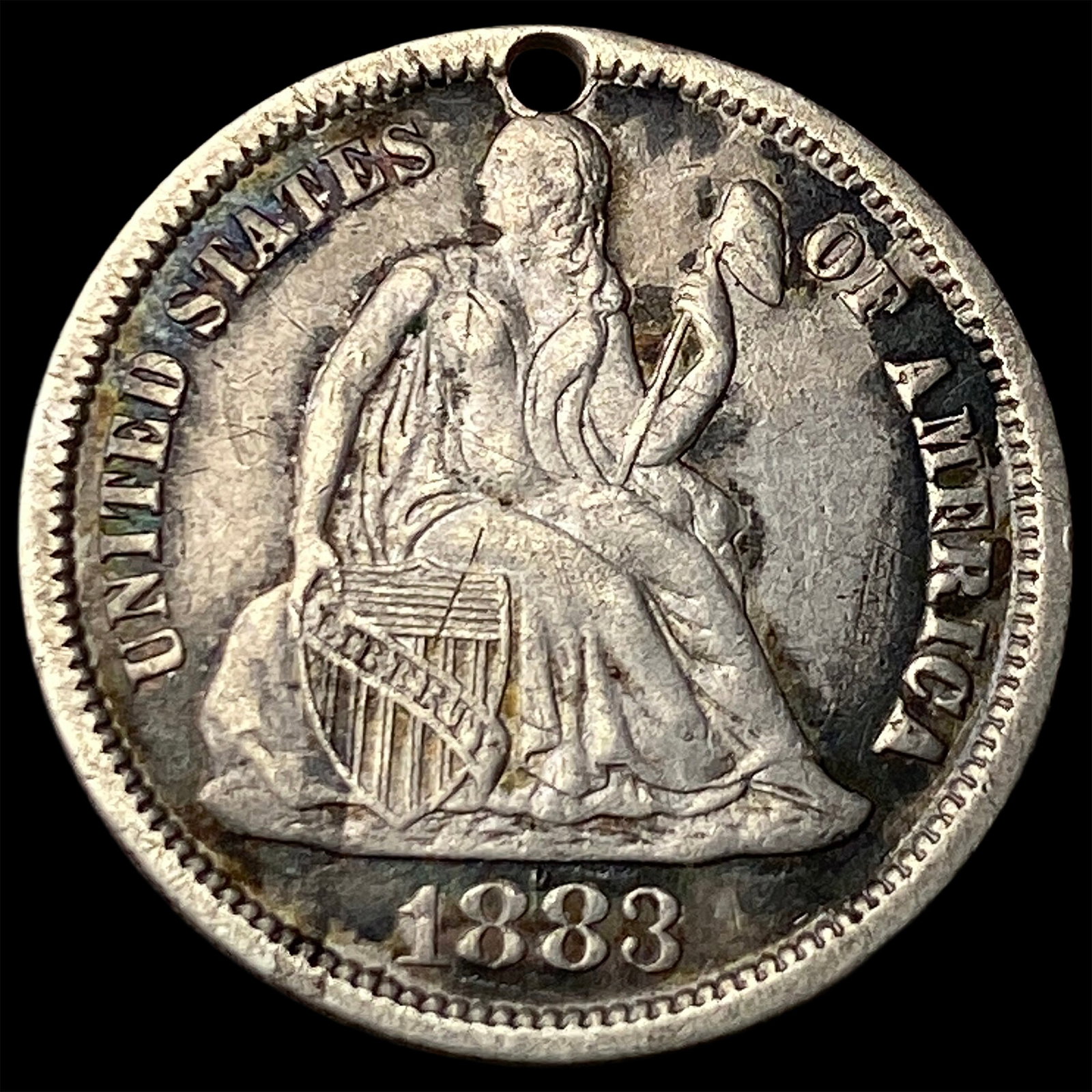 1883 Seated Liberty Dime HIGH GRADE (1 of 2)