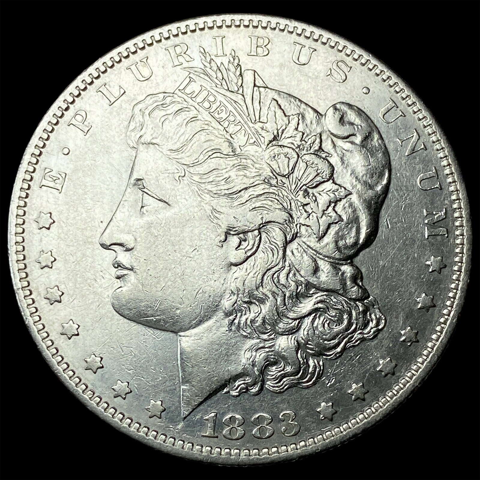 1883-S Silver Morgan Dollar CHOICE AU (1 of 2)