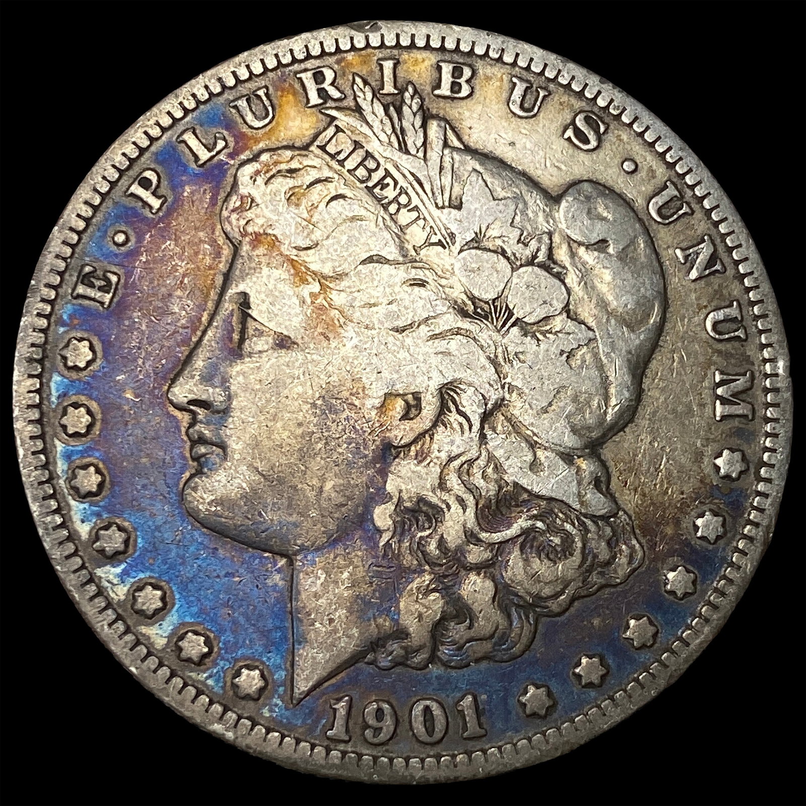 1901-O Silver Morgan Dollar NEARLY UNCIRCULATED (1 of 2)