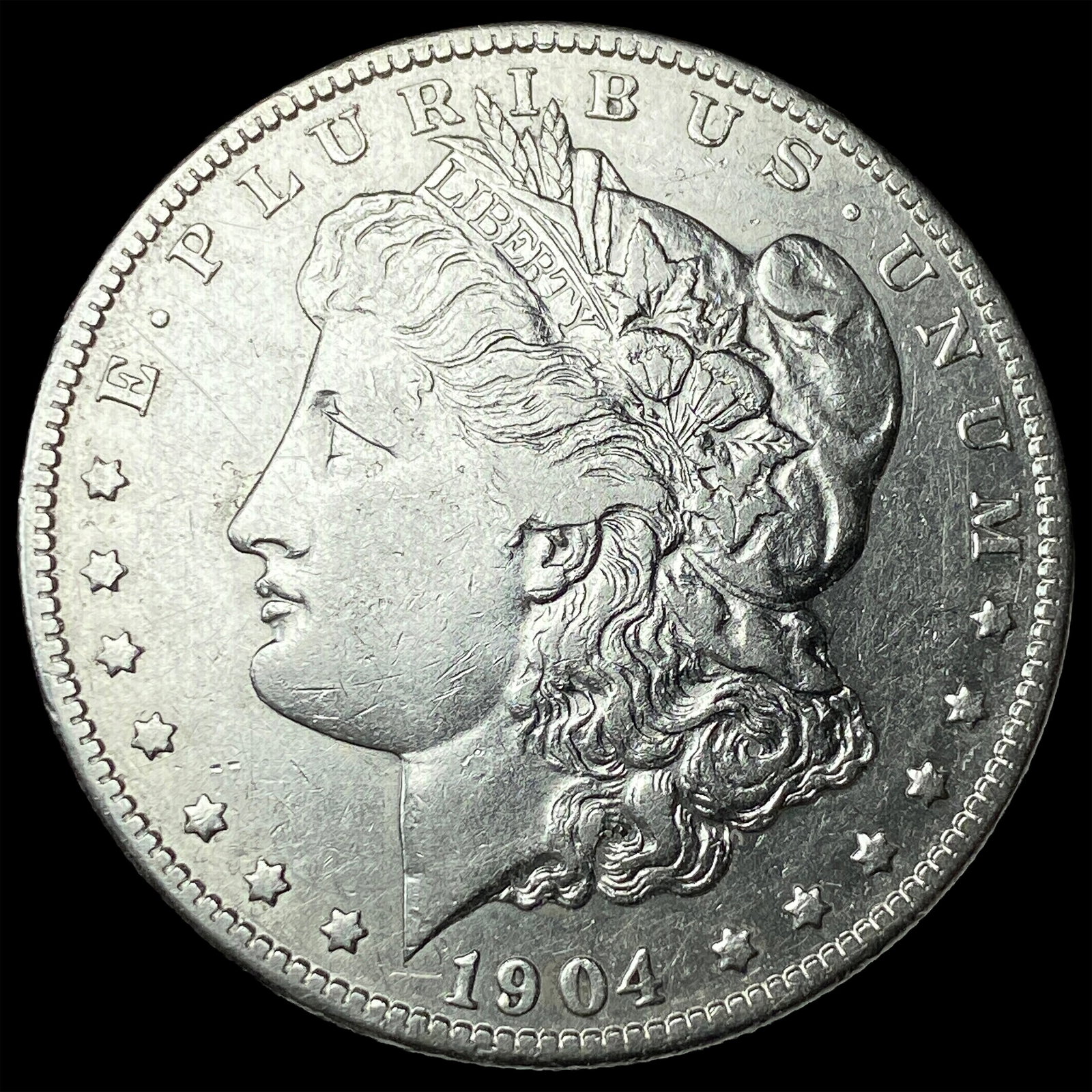 1904-S Silver Morgan Dollar CHOICE AU (1 of 2)