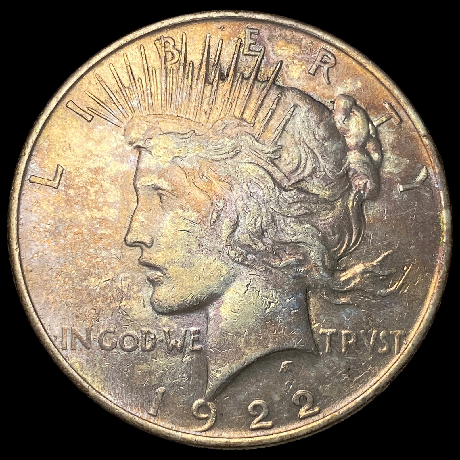1922 Silver Peace Dollar NEARLY UNCIRCULATED: 1922 Silver Peace Dollar NEARLY UNCIRCULATED