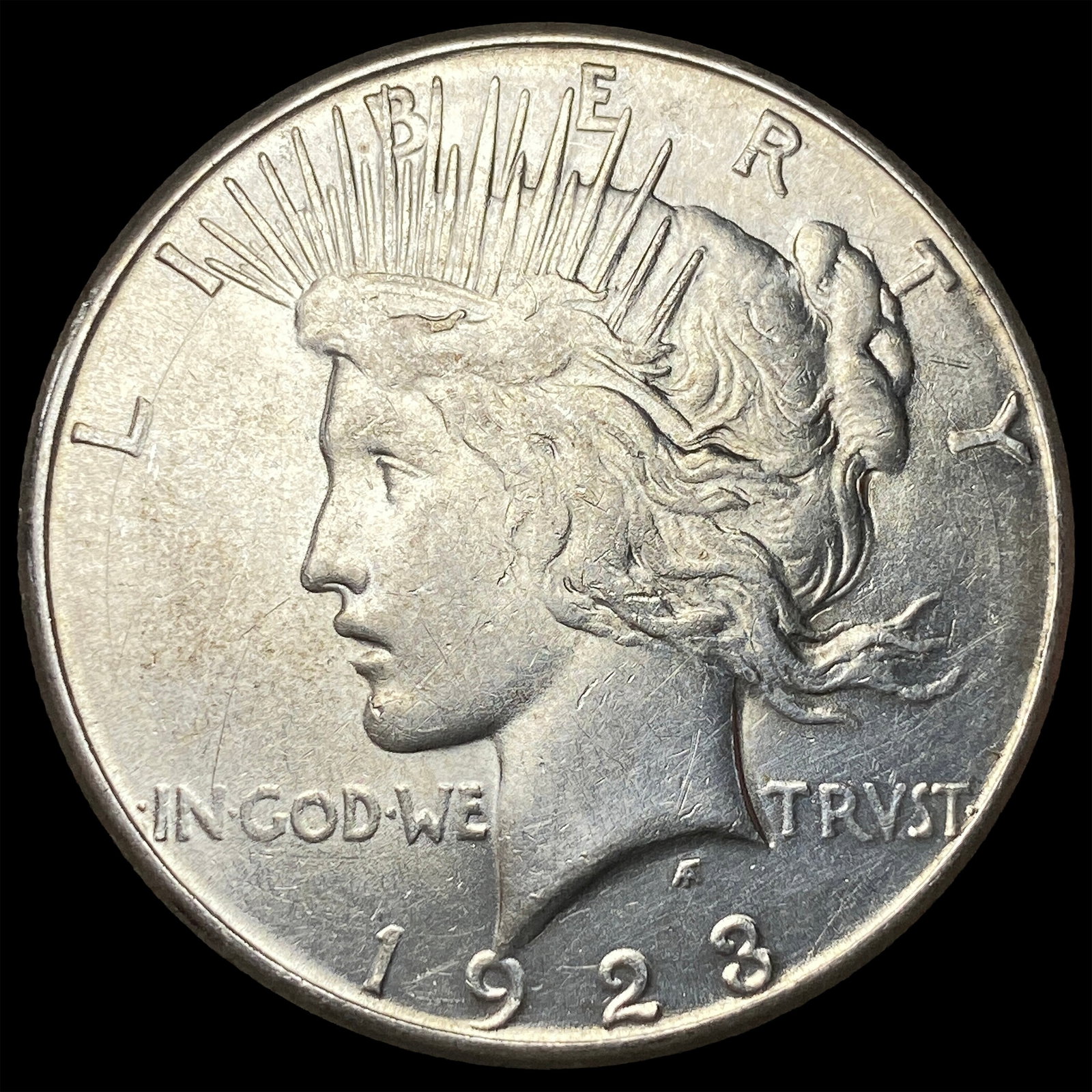 1923-S Silver Peace Dollar UNCIRCULATED: 1923-S Silver Peace Dollar UNCIRCULATED