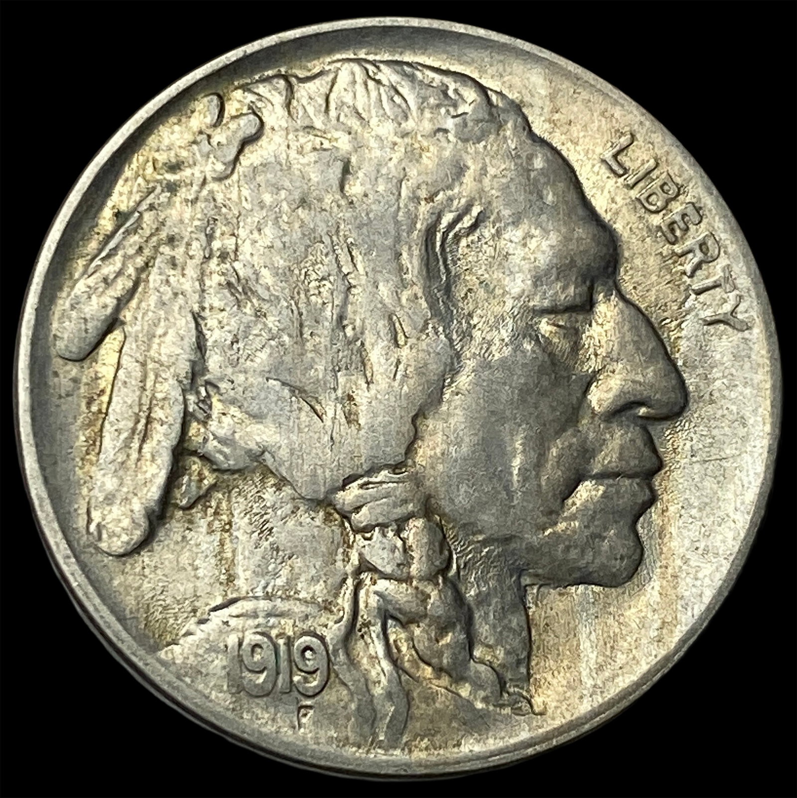 1919 Buffalo Nickel NEARLY UNCIRCULATED (1 of 2)