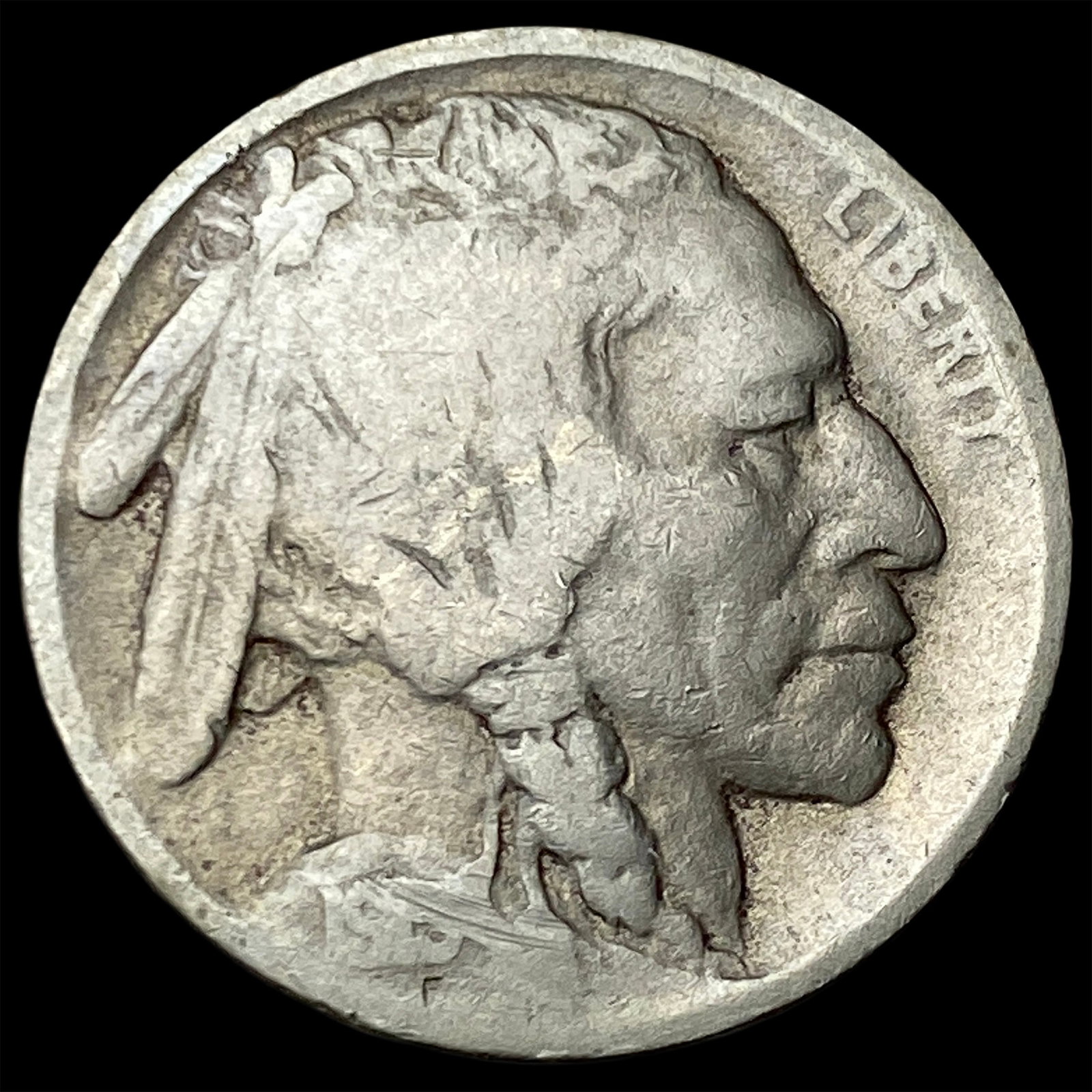 1913-D Type 2 Buffalo Nickel LIGHTLY CIRCULATED (1 of 2)