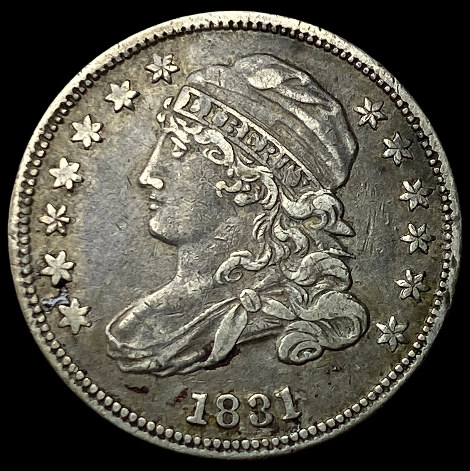 1831 Capped Bust Dime NEARLY UNCIRCULATED (1 of 2)