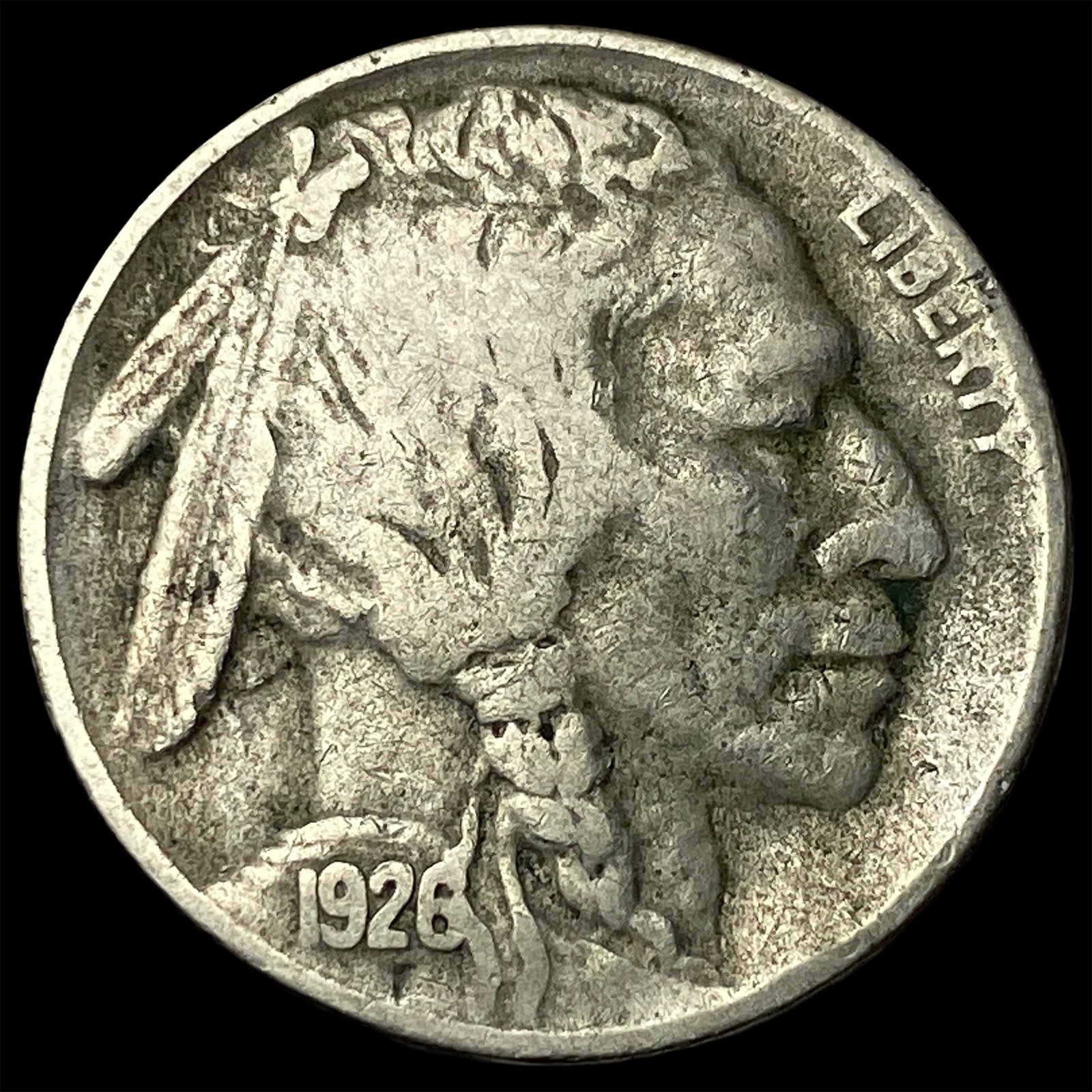 1926-S Buffalo Nickel LIGHTLY CIRCULATED (1 of 2)