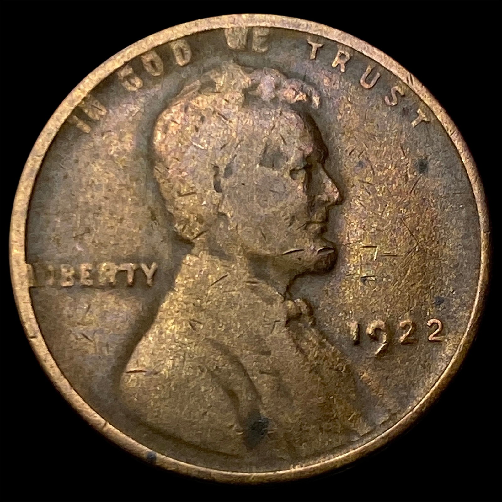 1922 No D Lincoln Wheat Cent NICELY CIRCULATED (1 of 2)