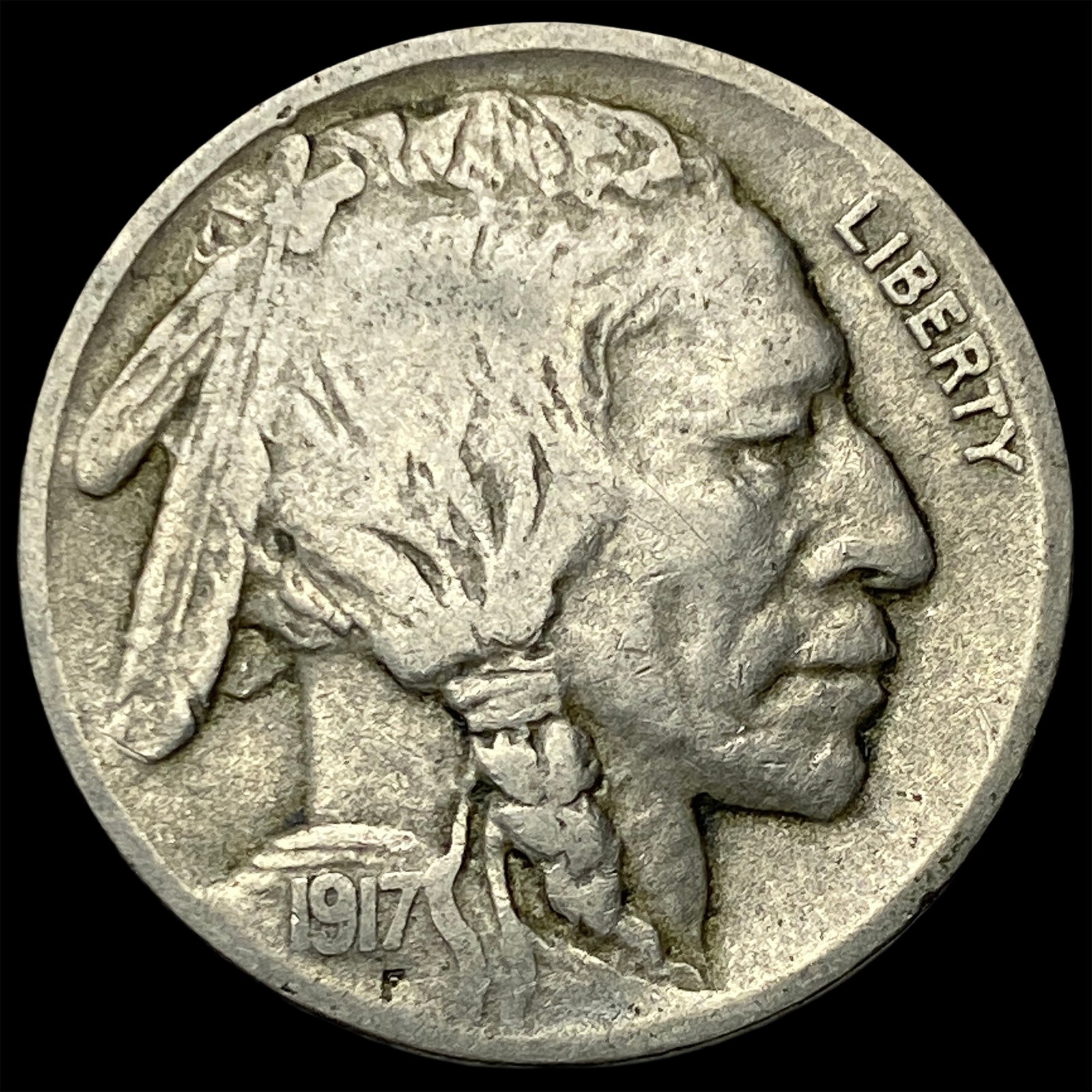 1917-D Buffalo Nickel LIGHTLY CIRCULATED (1 of 2)