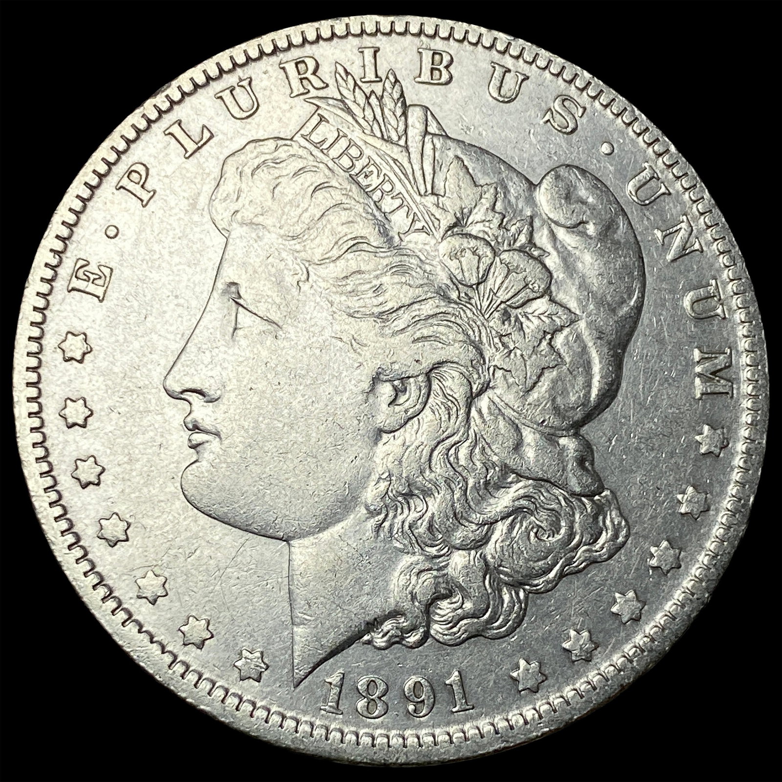 1891-O Silver Morgan Dollar NICELY CIRCULATED (1 of 2)