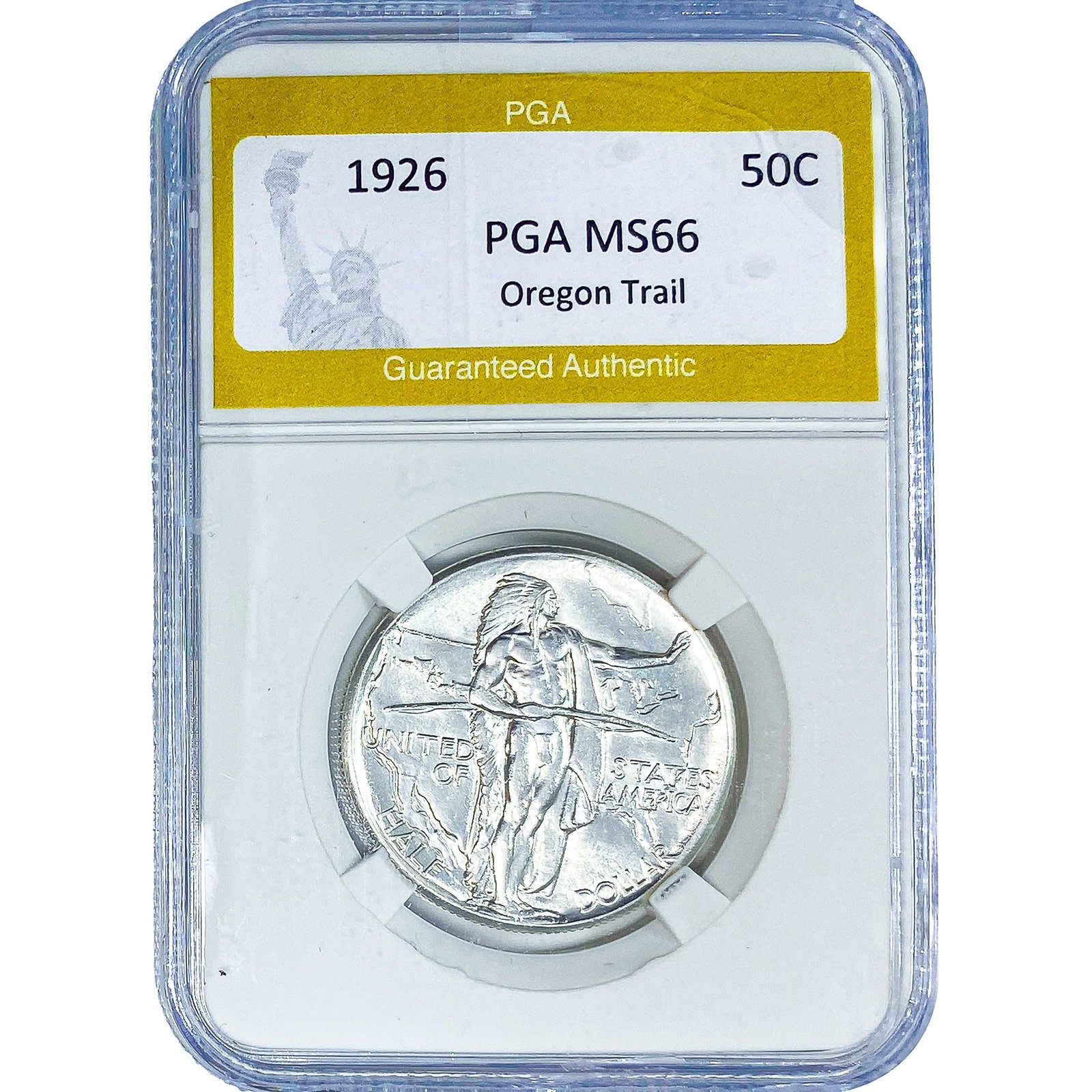 1926 Oregon Trail Half Dollar PGA MS66 (1 of 2)
