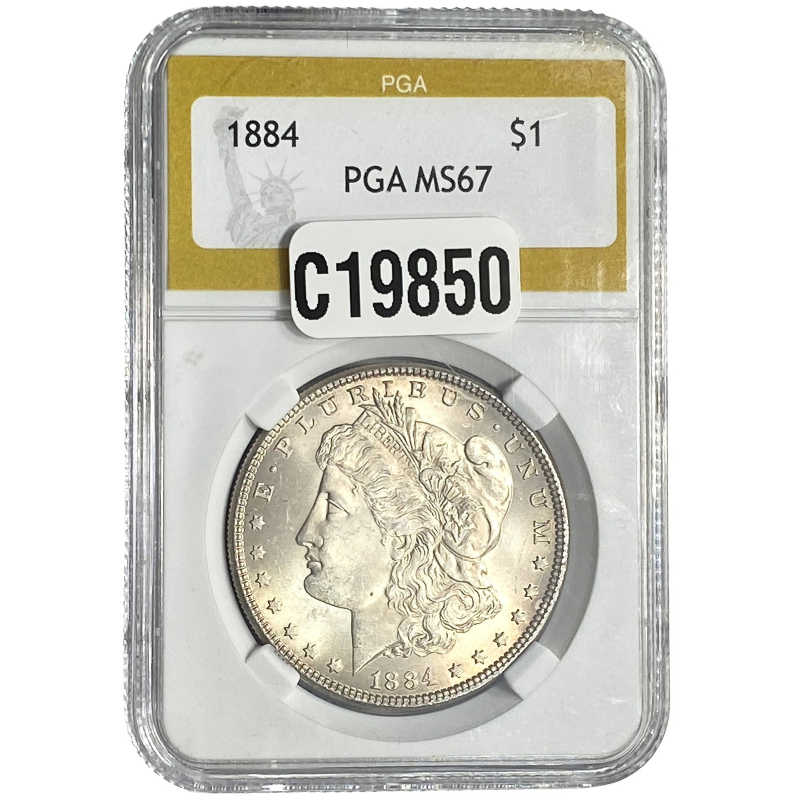 1884 Morgan Silver Dollar PGA MS67 (1 of 2)