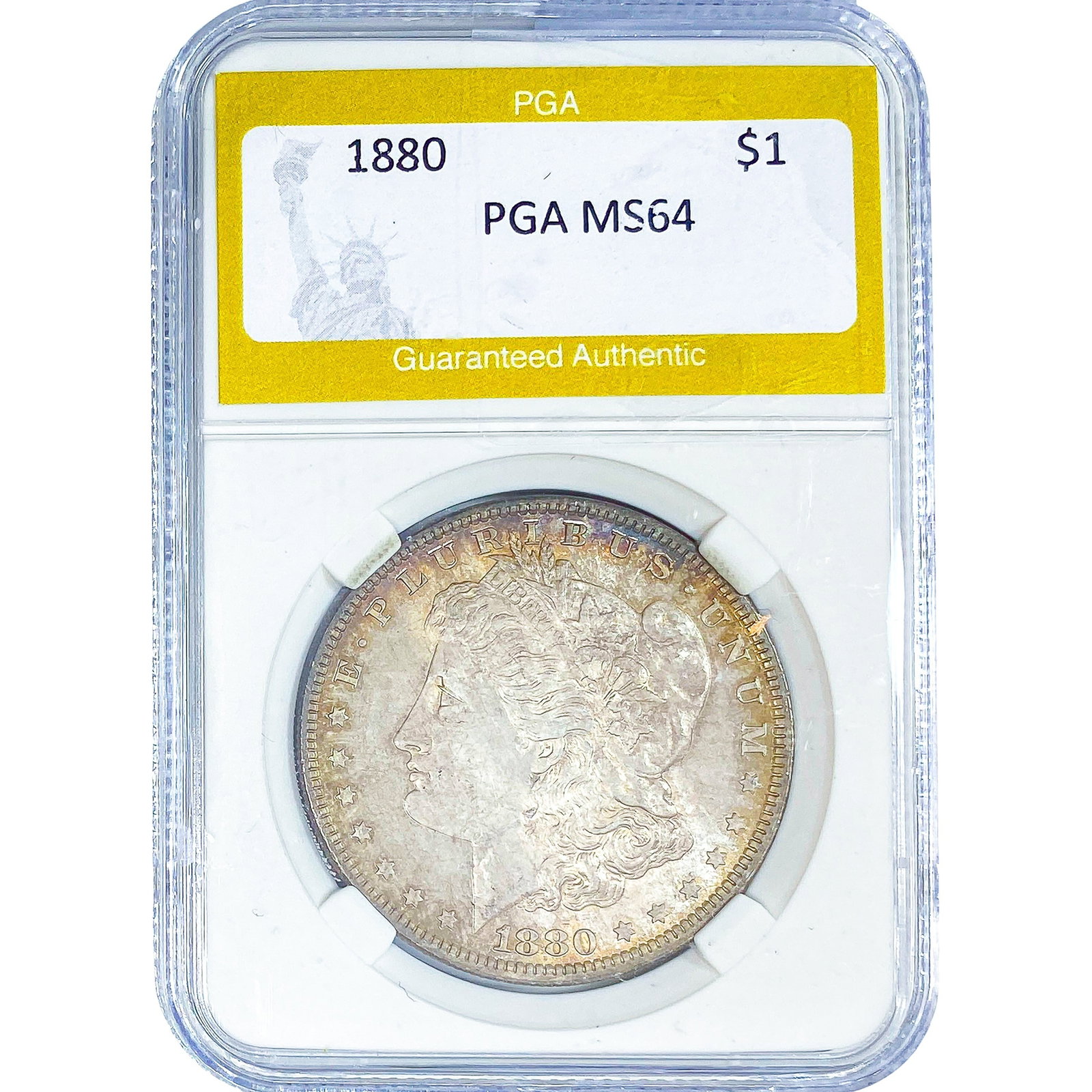 1880 Morgan Silver Dollar PGA MS64 (1 of 2)