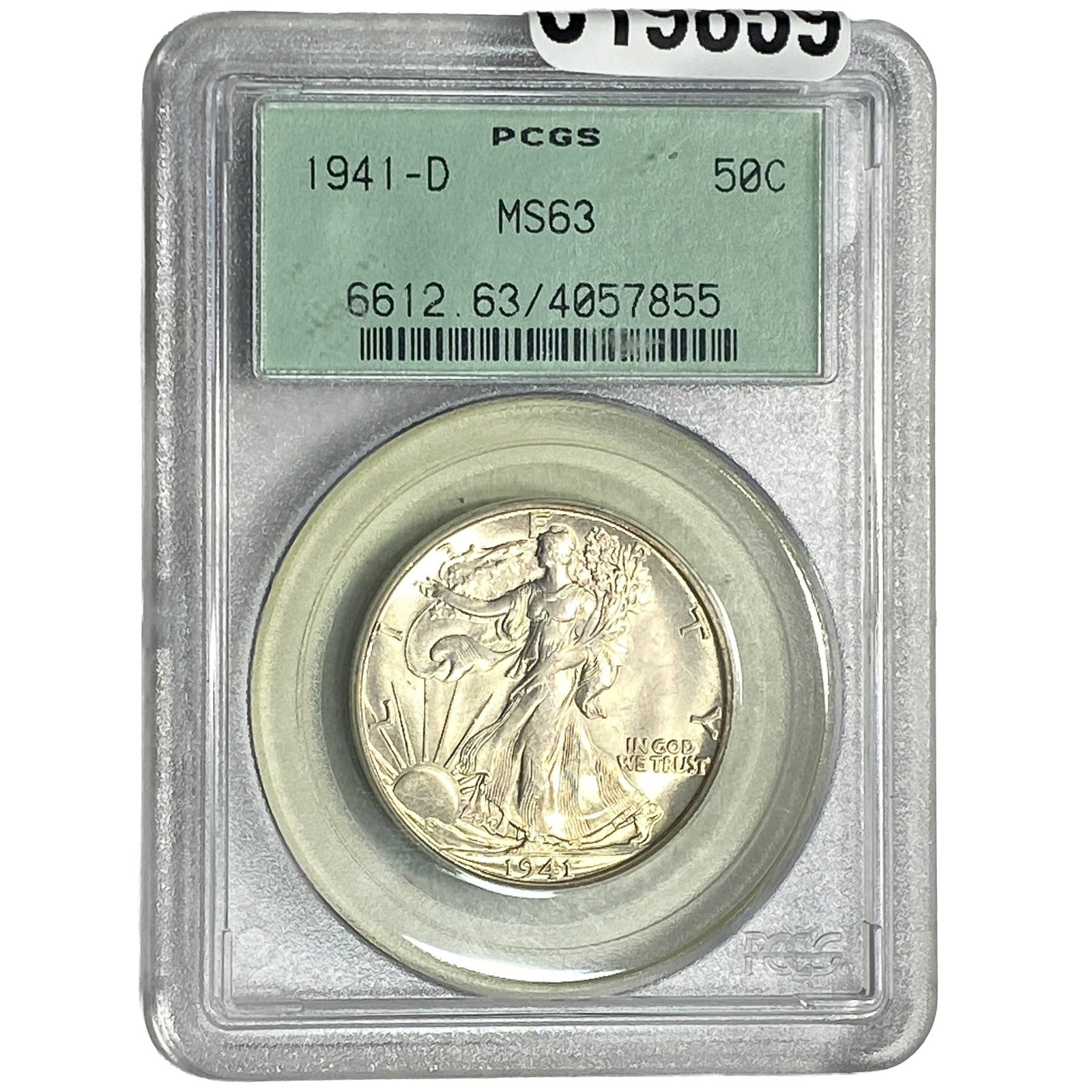 1941-D Walking Liberty Half Dollar PCGS MS63 (1 of 2)