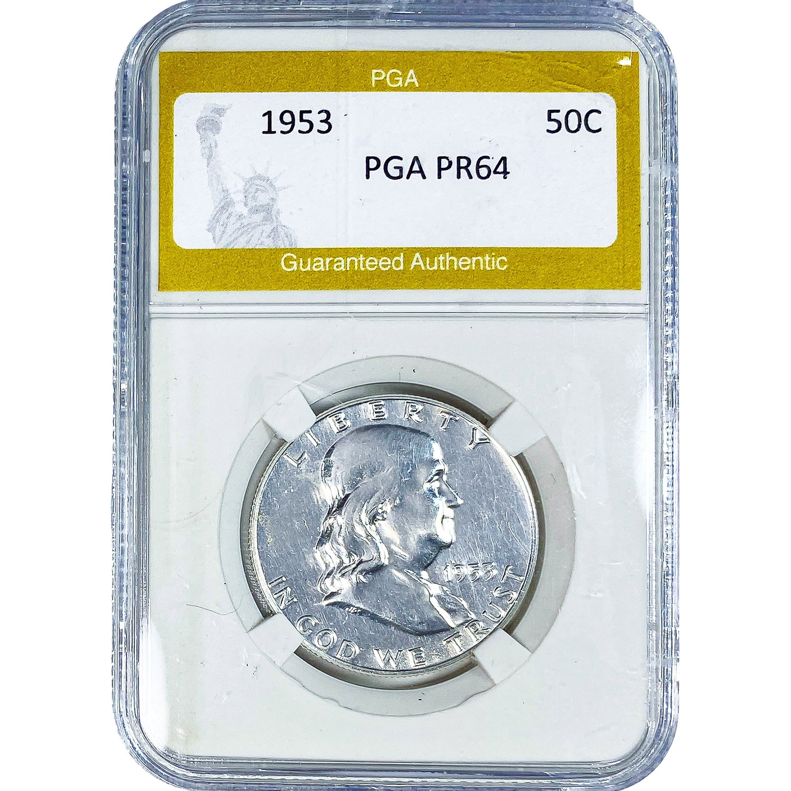 1953 Franklin Half Dollar PGA PR64 (1 of 2)