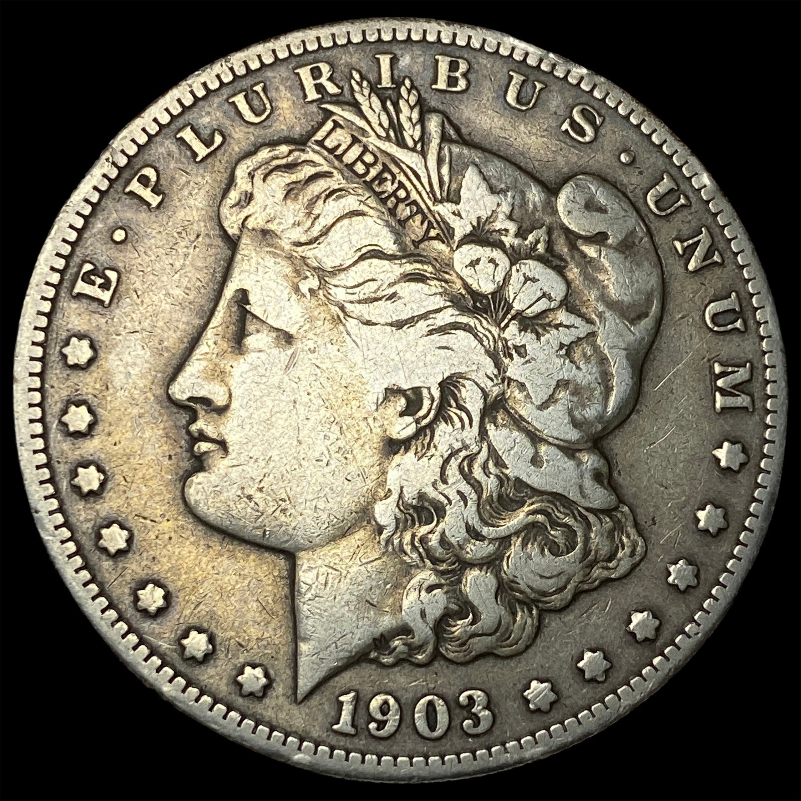 1903-S Silver Morgan Dollar NEARLY UNCIRCULATED (1 of 2)