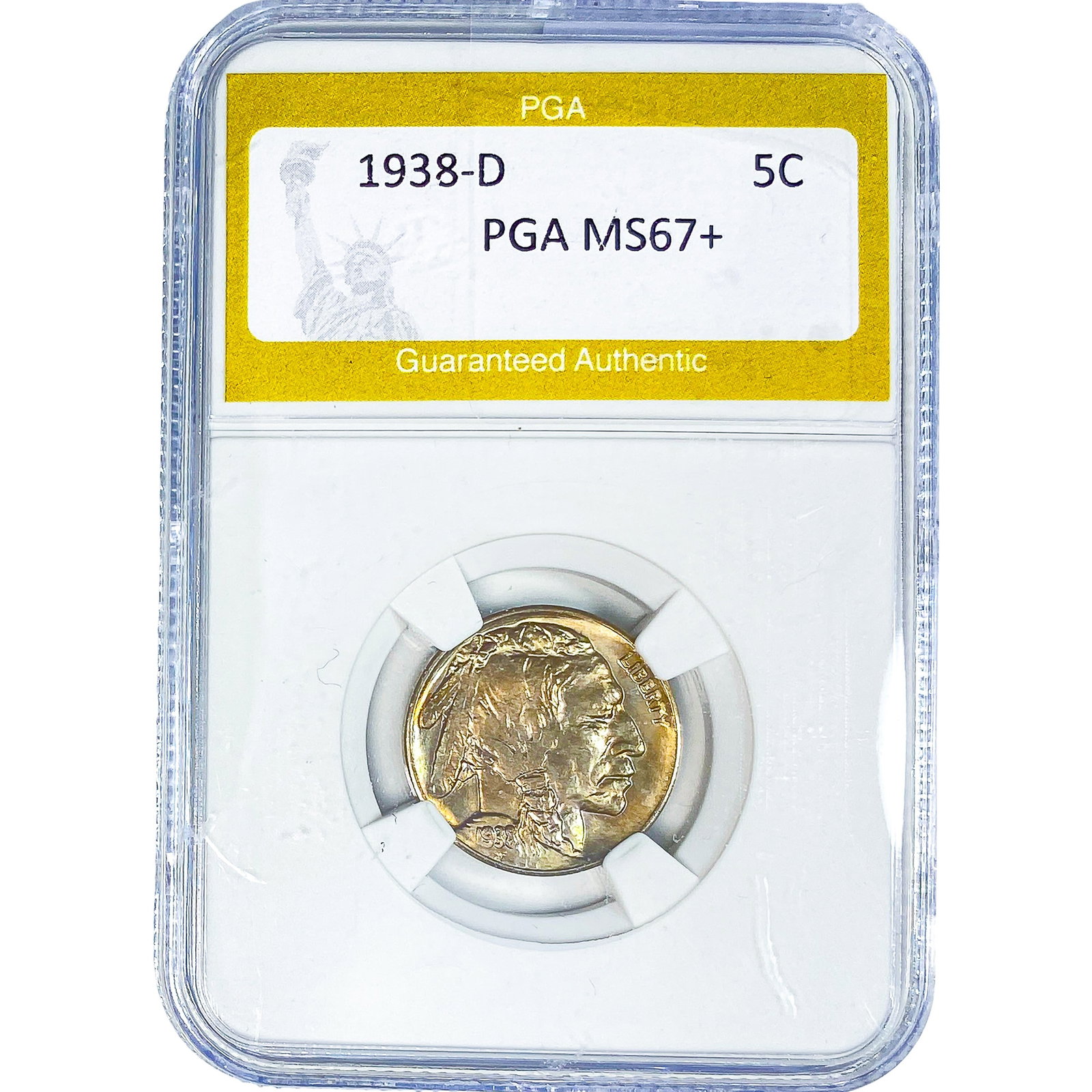 1938-D Buffalo Nickel PGA MS67+ (1 of 2)