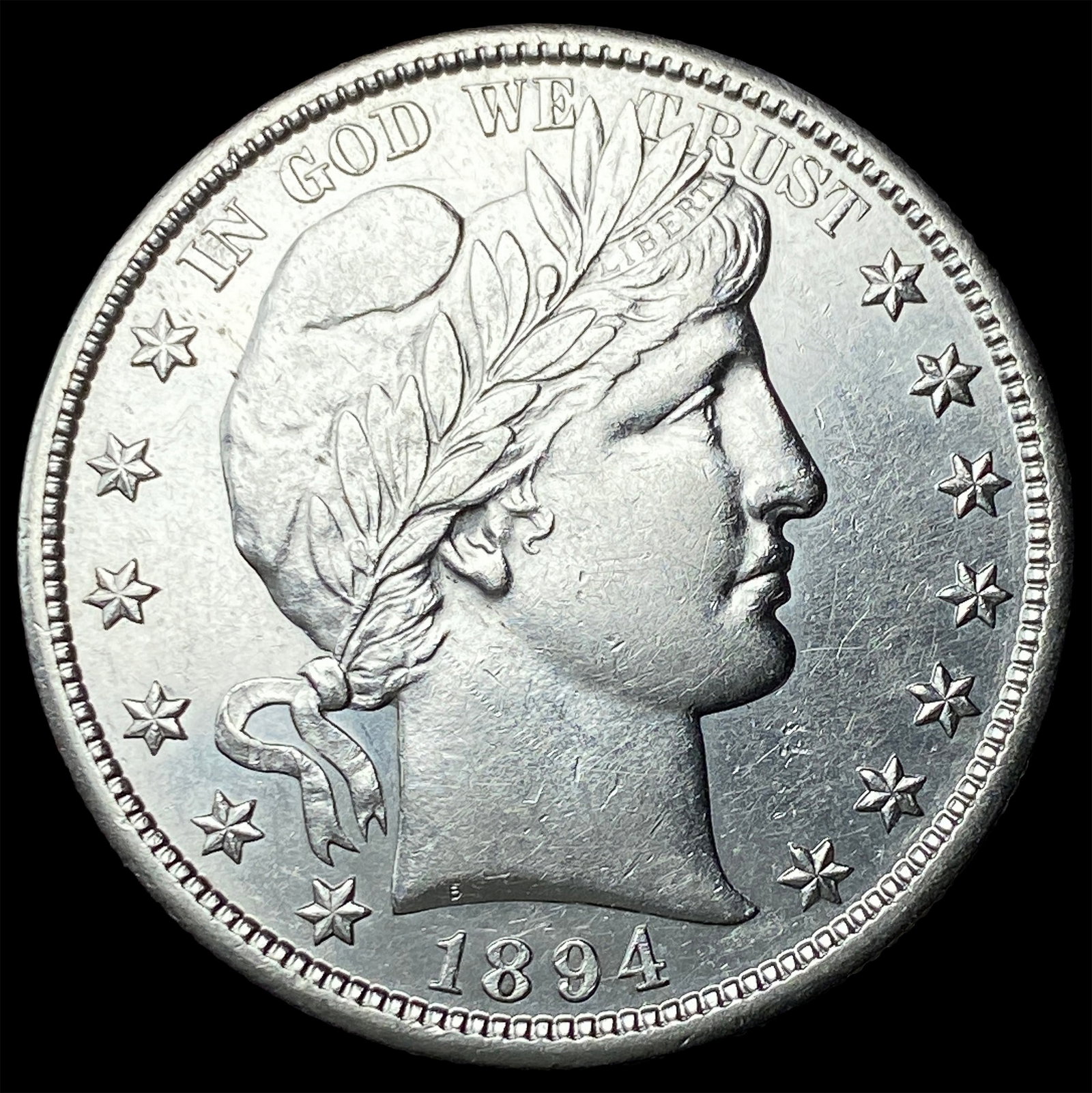 1894-S Silver Barber Half Dollar UNCIRCULATED (1 of 2)