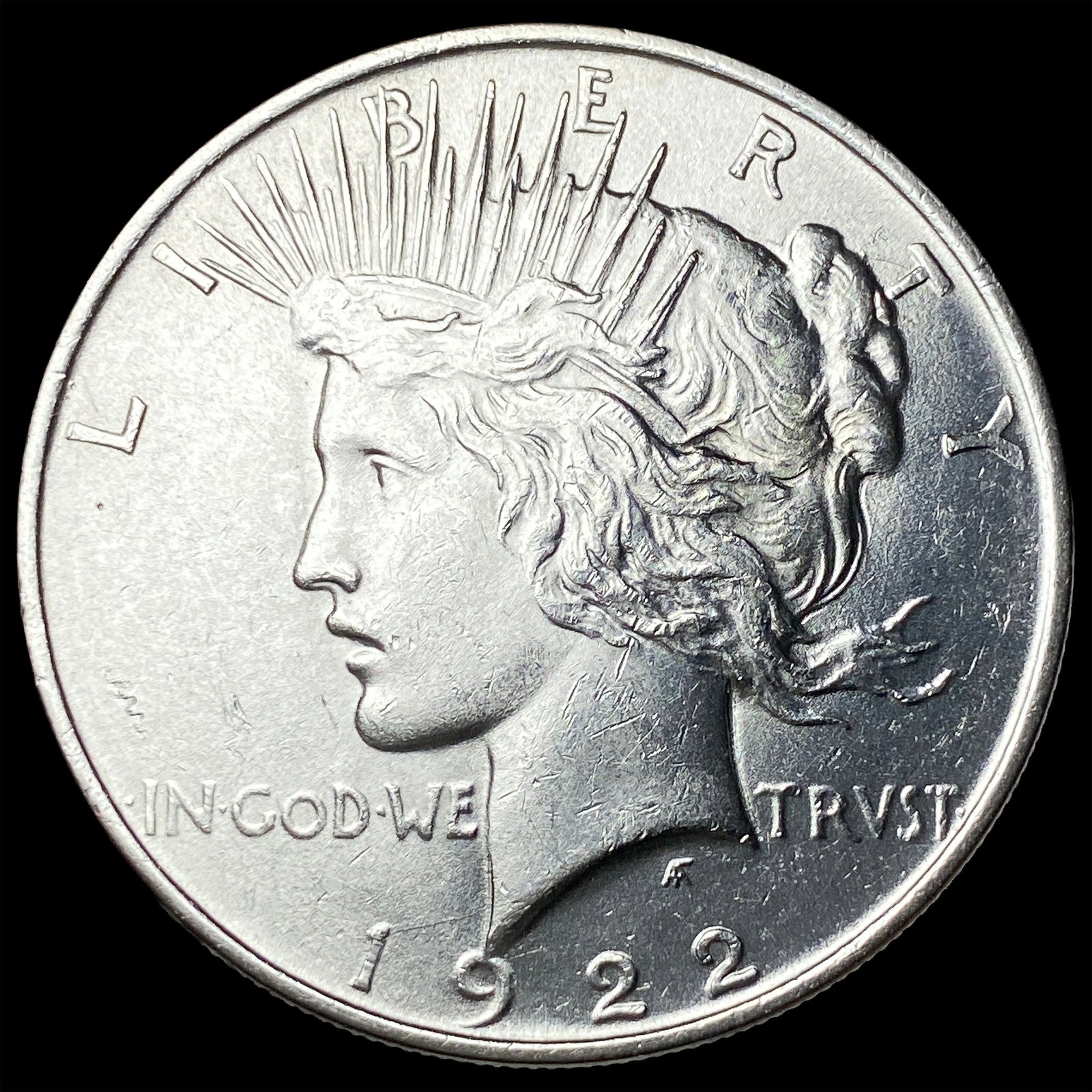1922 Silver Peace Dollar CHOICE BU: 1922 Silver Peace Dollar CHOICE BU