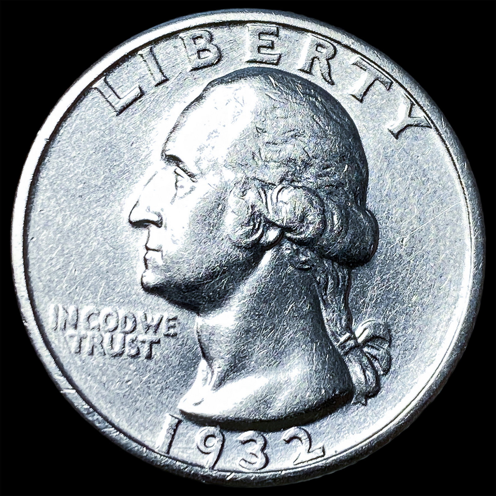 1932-S Silver Washington Quarter CLOSELY UNCIRCULATED (1 of 2)