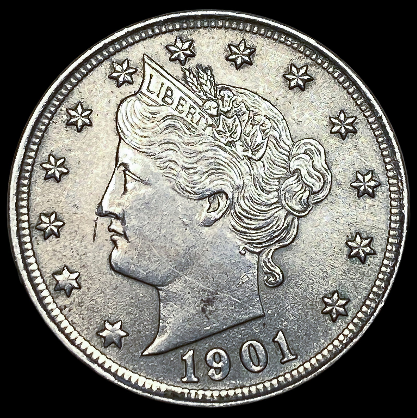 1901 Liberty Head Nickel UNCIRCULATED: 1901 Liberty Head Nickel UNCIRCULATED