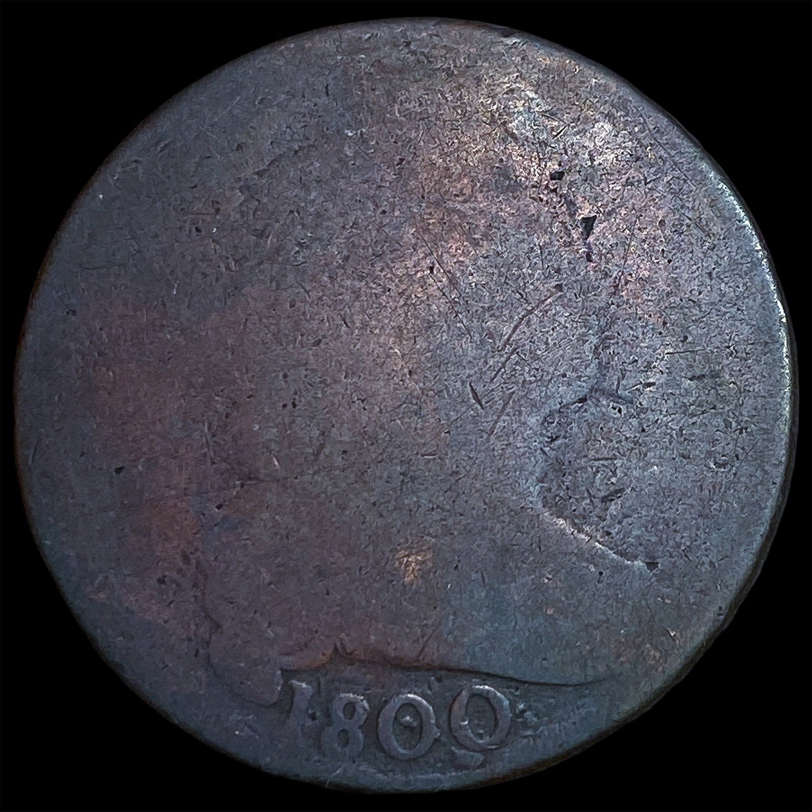 1800 Draped Bust Large Cent NICELY CIRCULATED (1 of 2)