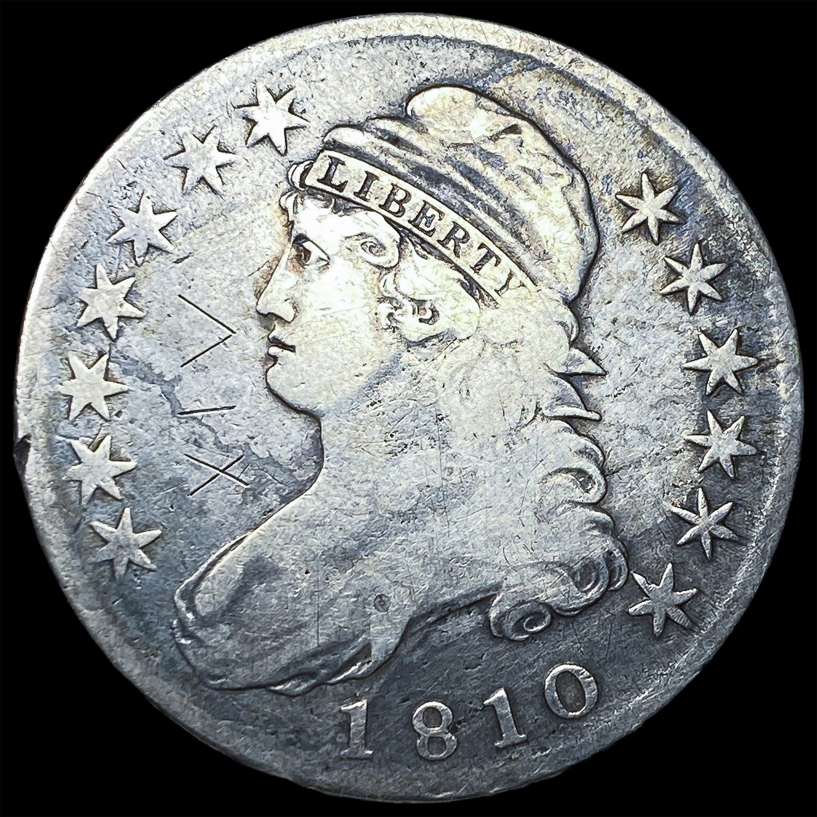 1810 Capped Bust Half Dollar HIGH GRADE (1 of 2)