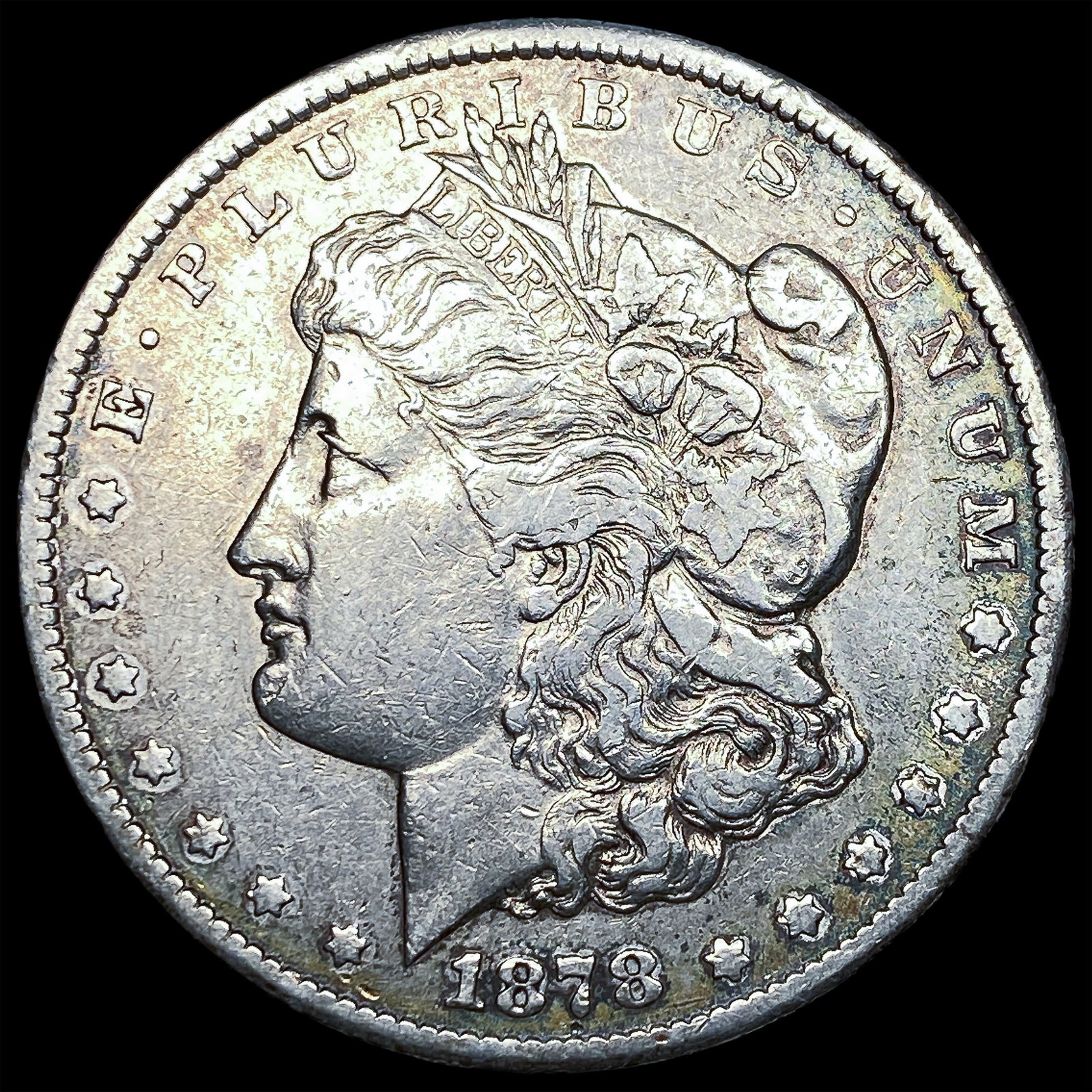 1878-CC Morgan Silver Dollar NEARLY UNCIRCULATED (1 of 2)