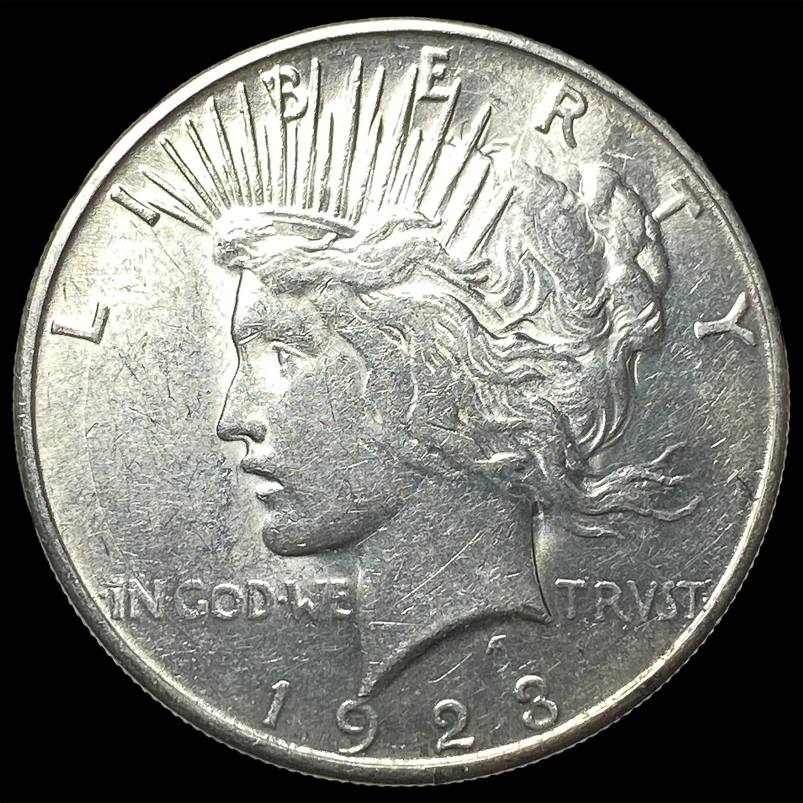 1923-S Silver Peace Dollar UNCIRCULATED (1 of 2)