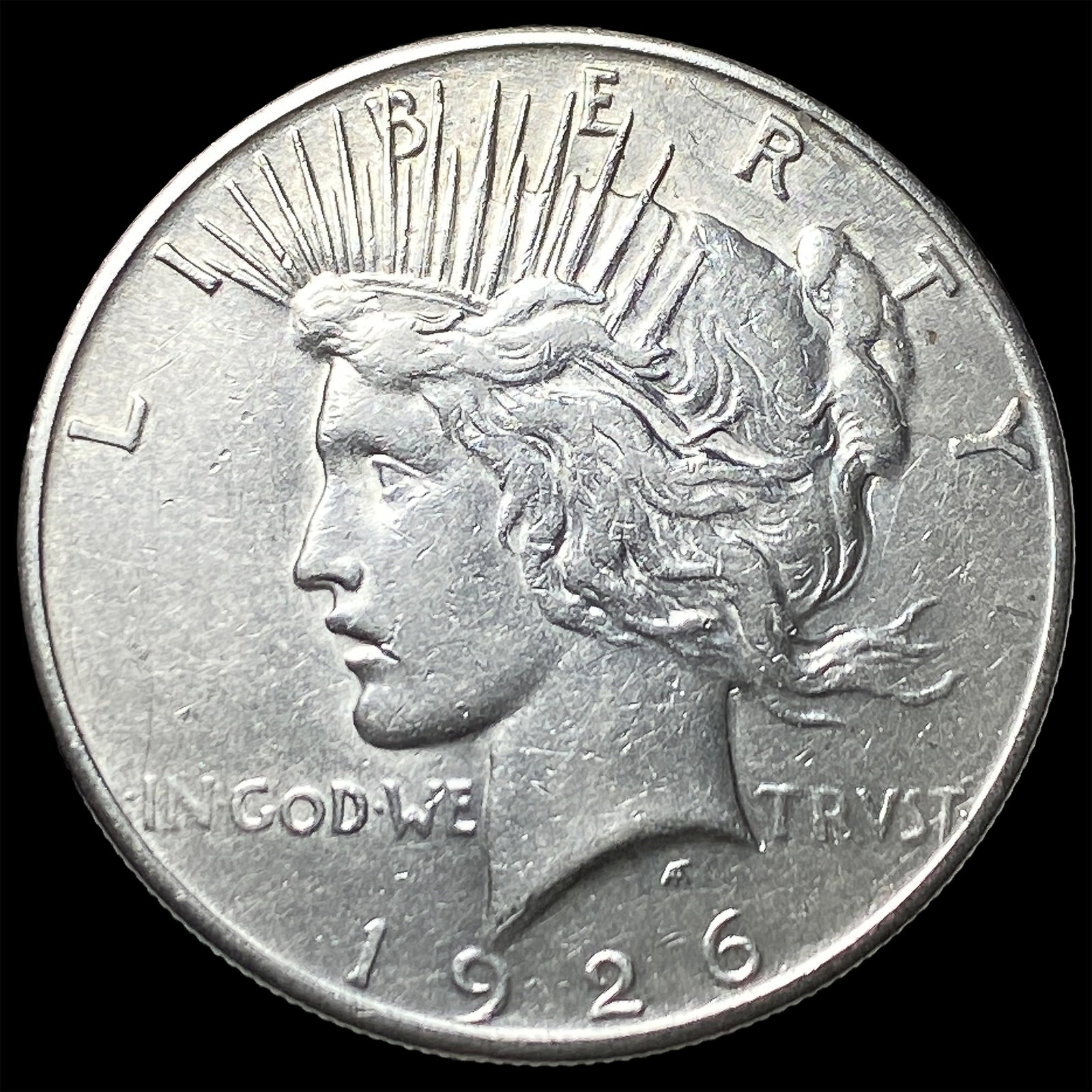 1926-S Peace Silver Dollar CLOSELY UNCIRCULATED (1 of 2)